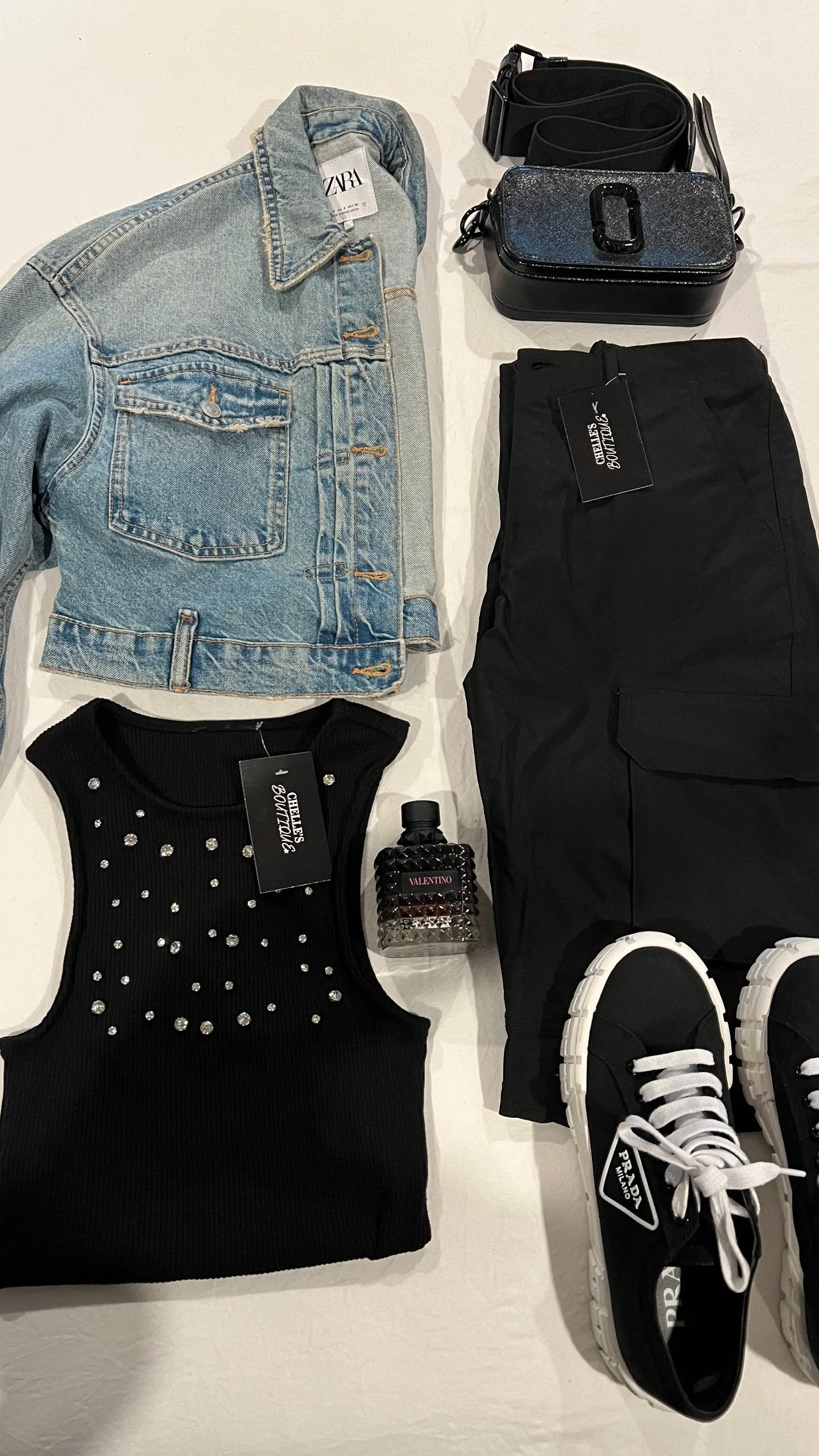 Rhinestone Bodysuit Tops