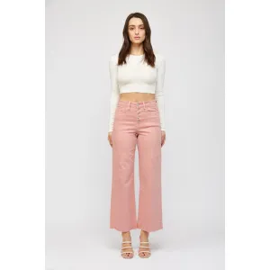 Rose Super High Rise Wide Leg Jeans
