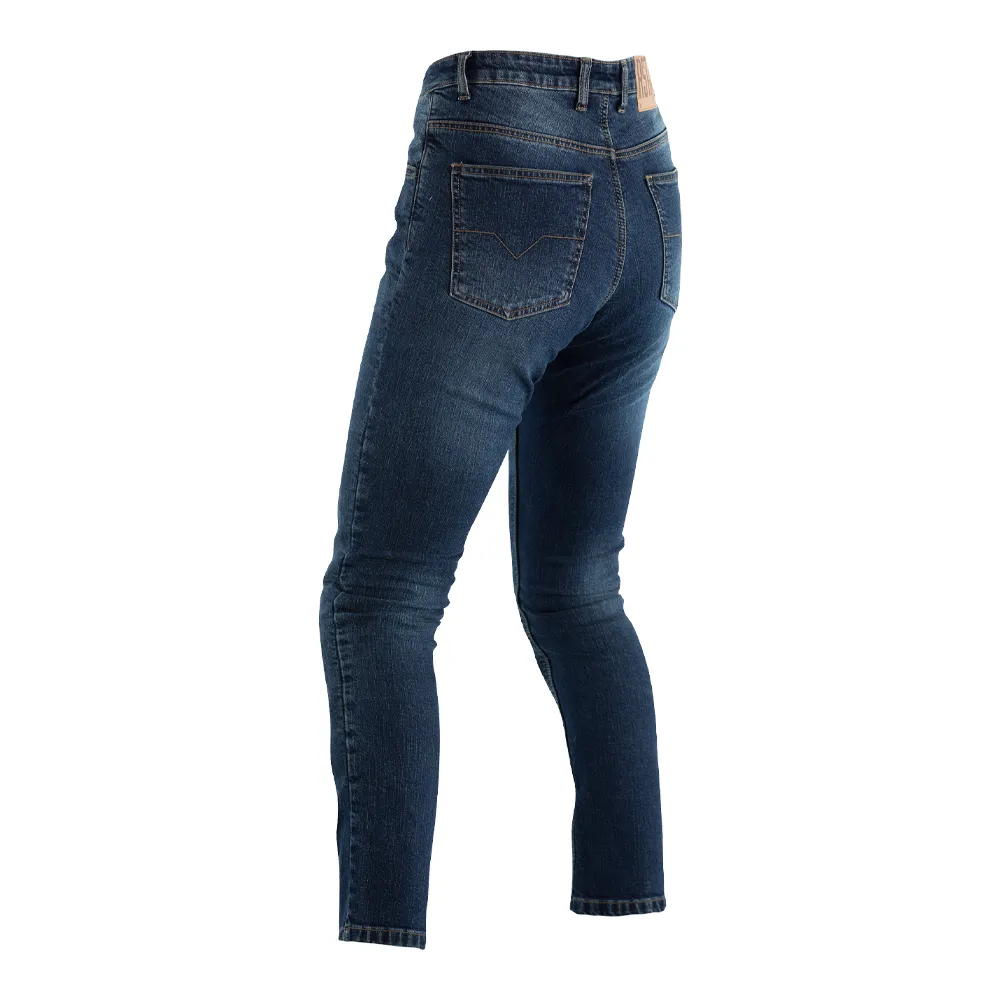 RST X KEVLAR LADIES TAPERED FIT TEXTILE JEAN [BLUE]