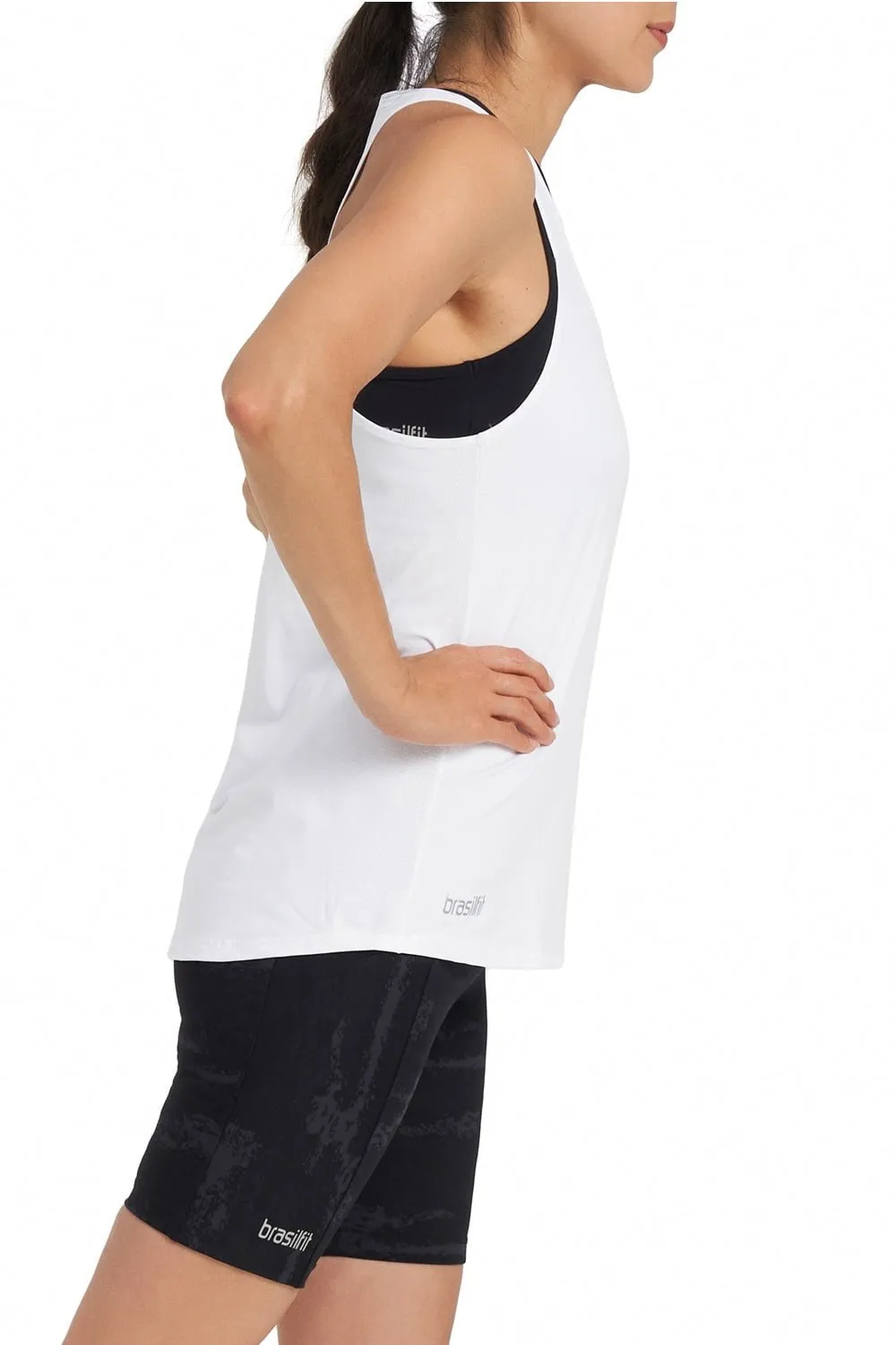 Rubia Singlet - White