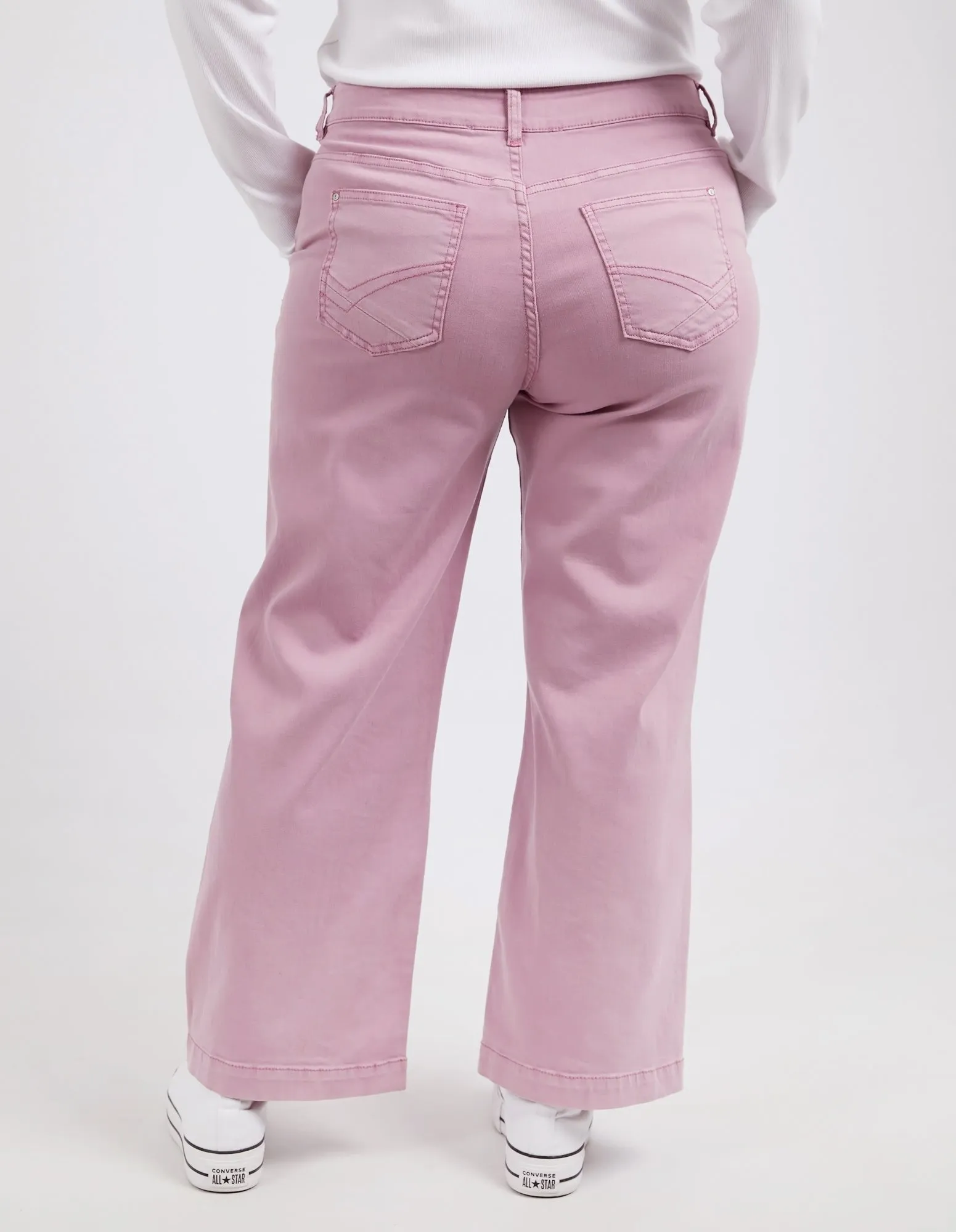 SCARLETT WIDE LEG PANT || PEONY