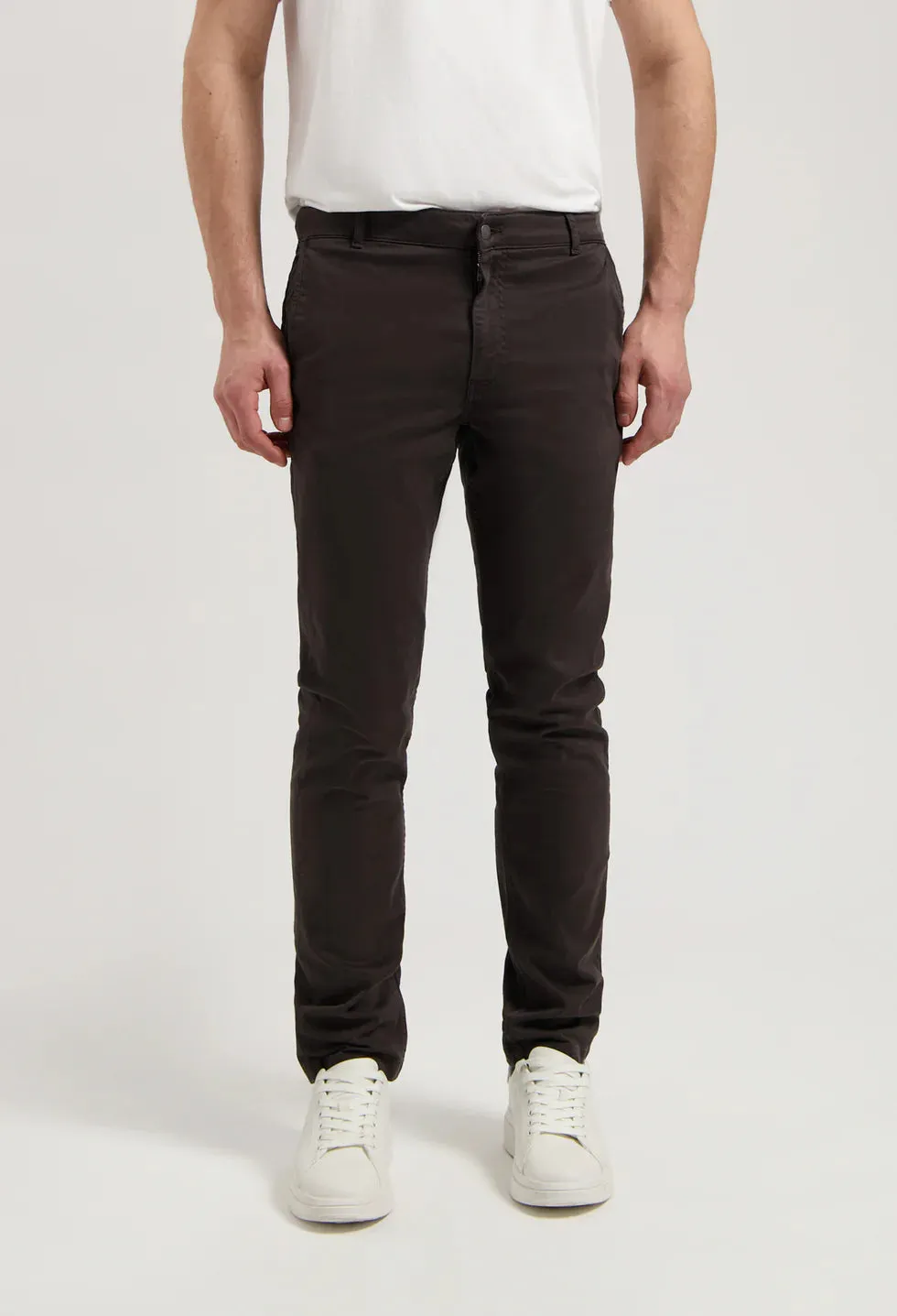 Scott Mid Tapered Jeans Charcoal