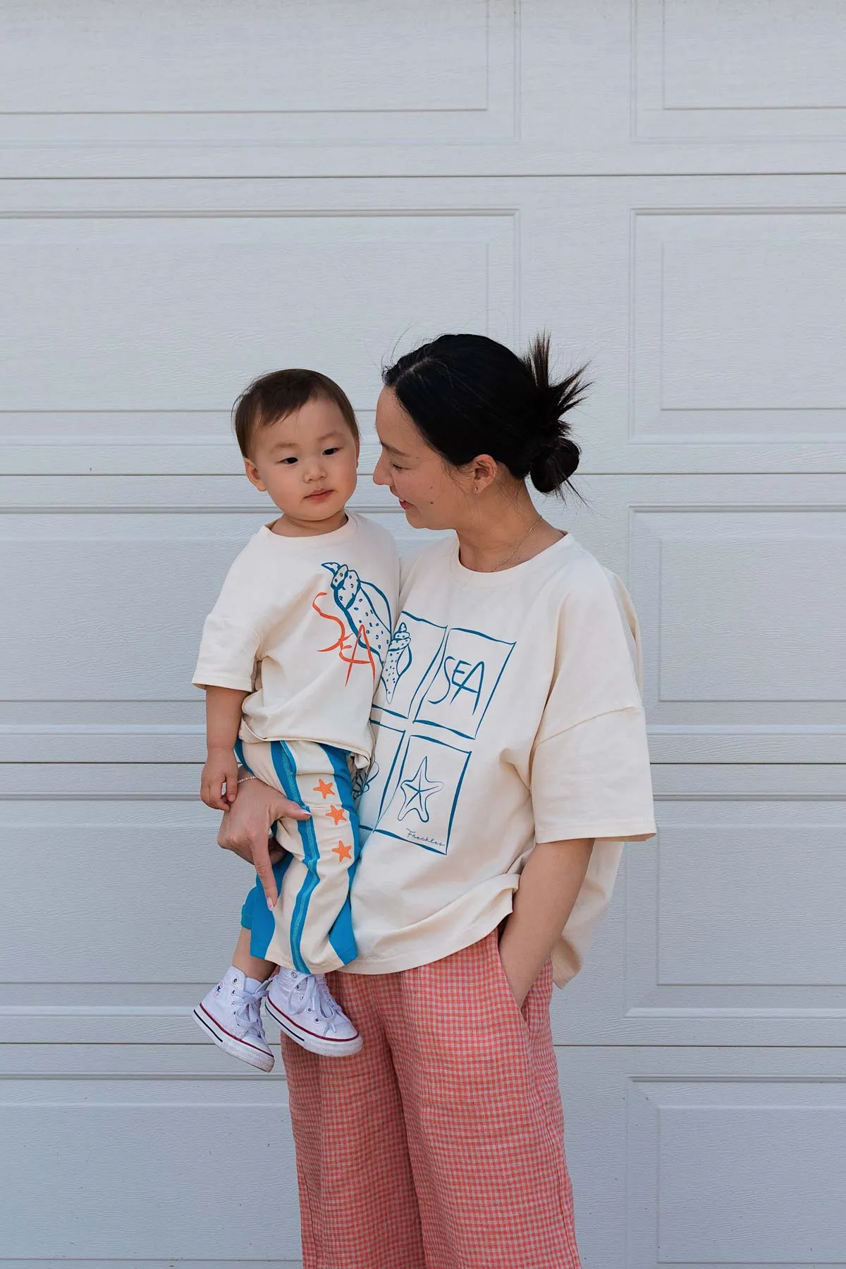 Sea Day Cotton Jersey Tee | Womens