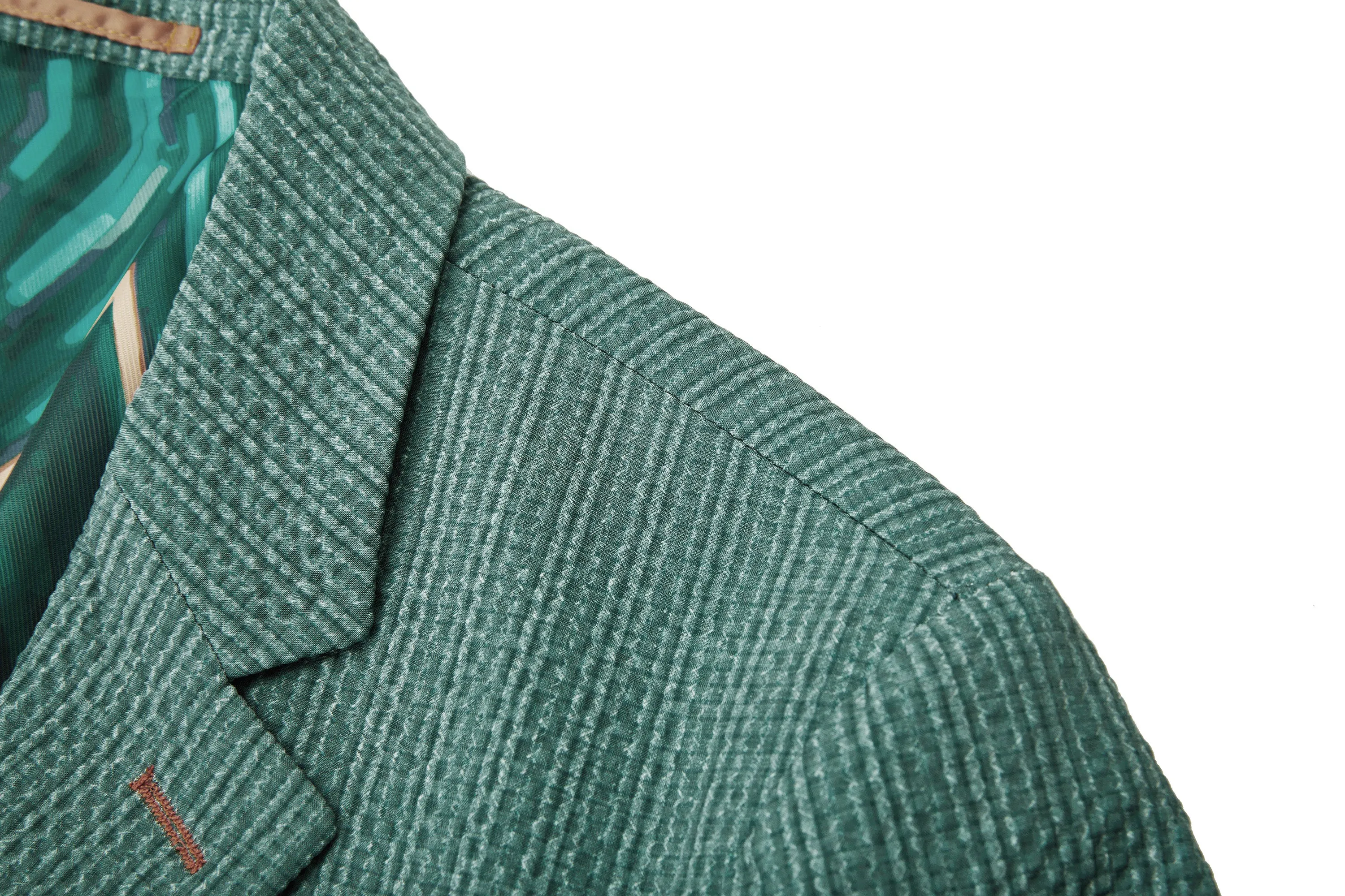 Seersucker Casual Blazer