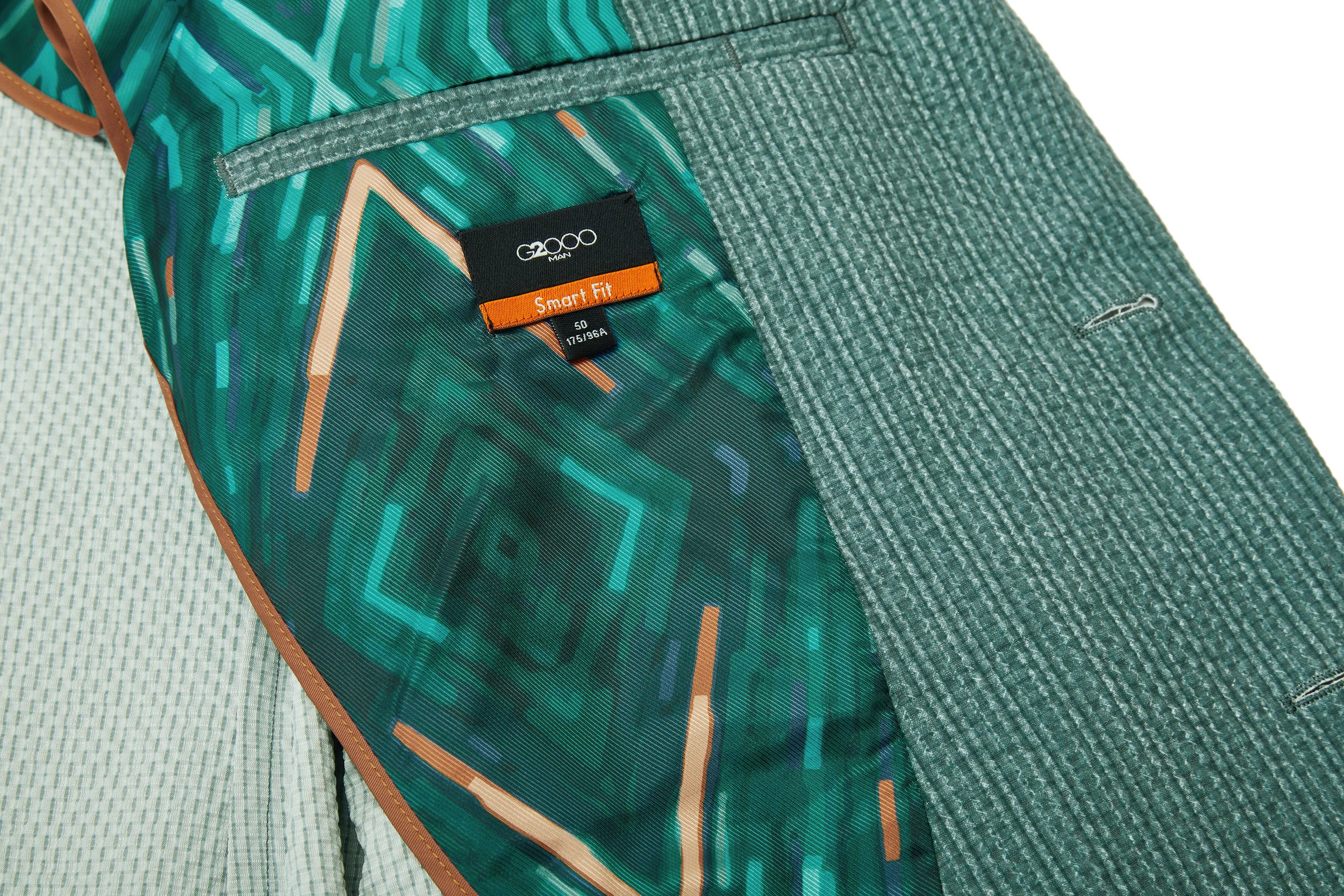 Seersucker Casual Blazer