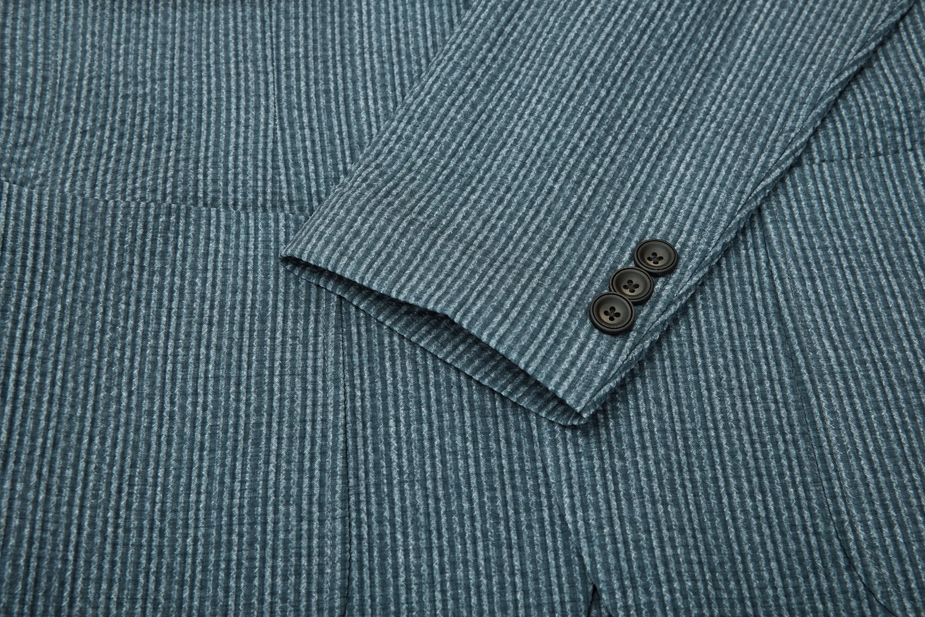 Seersucker Casual Blazer