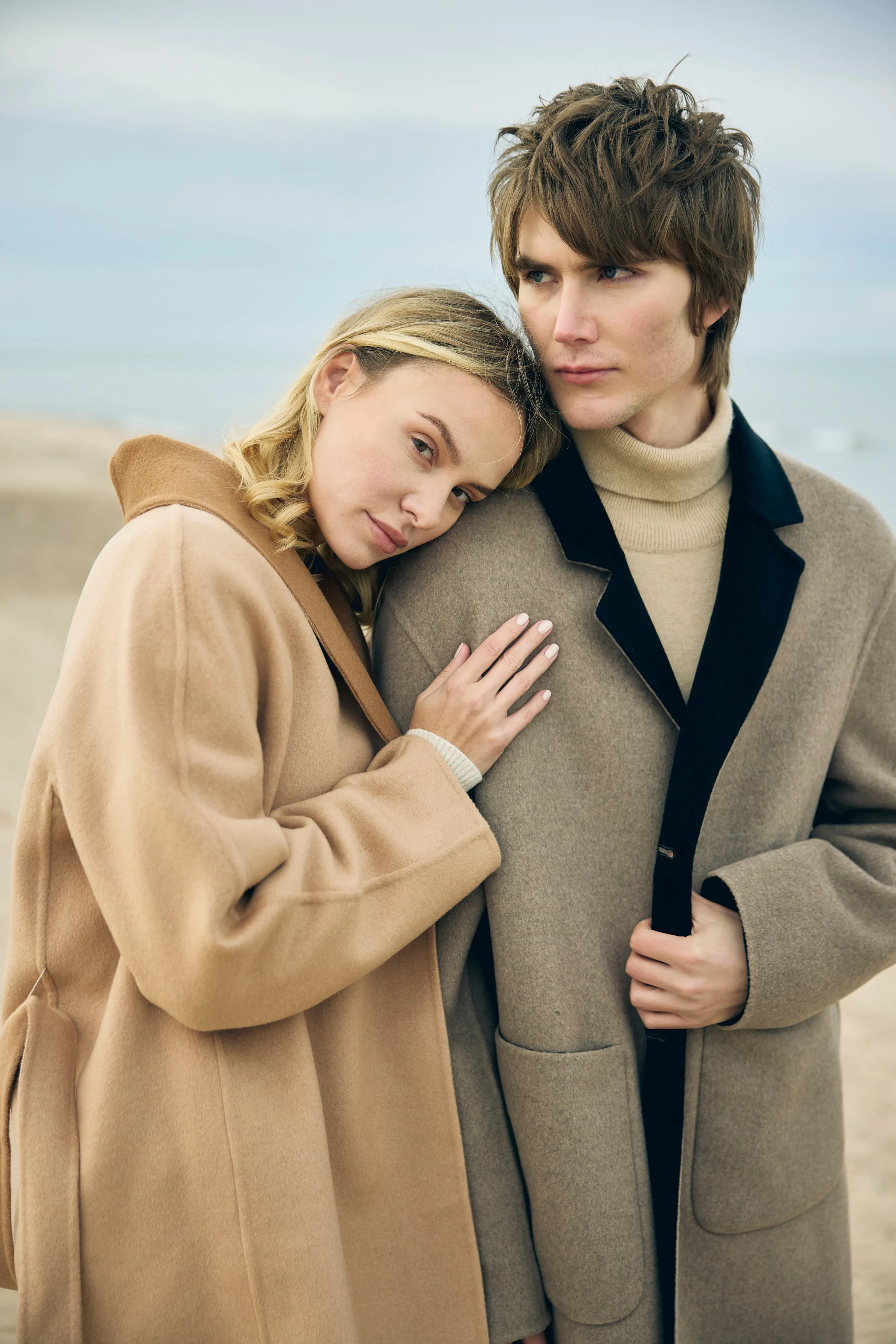 Shawl Lapel Collar Short Coat