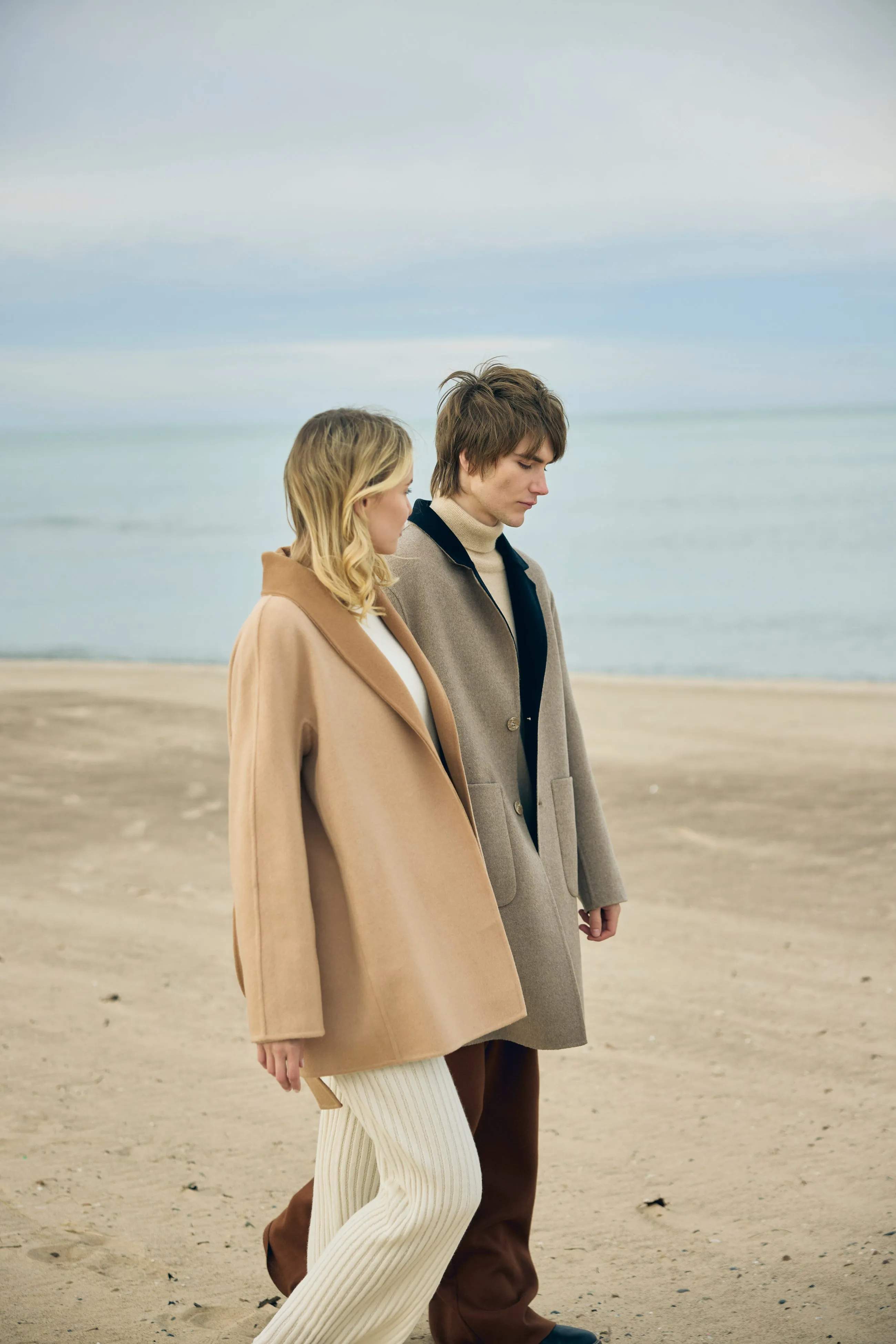 Shawl Lapel Collar Short Coat