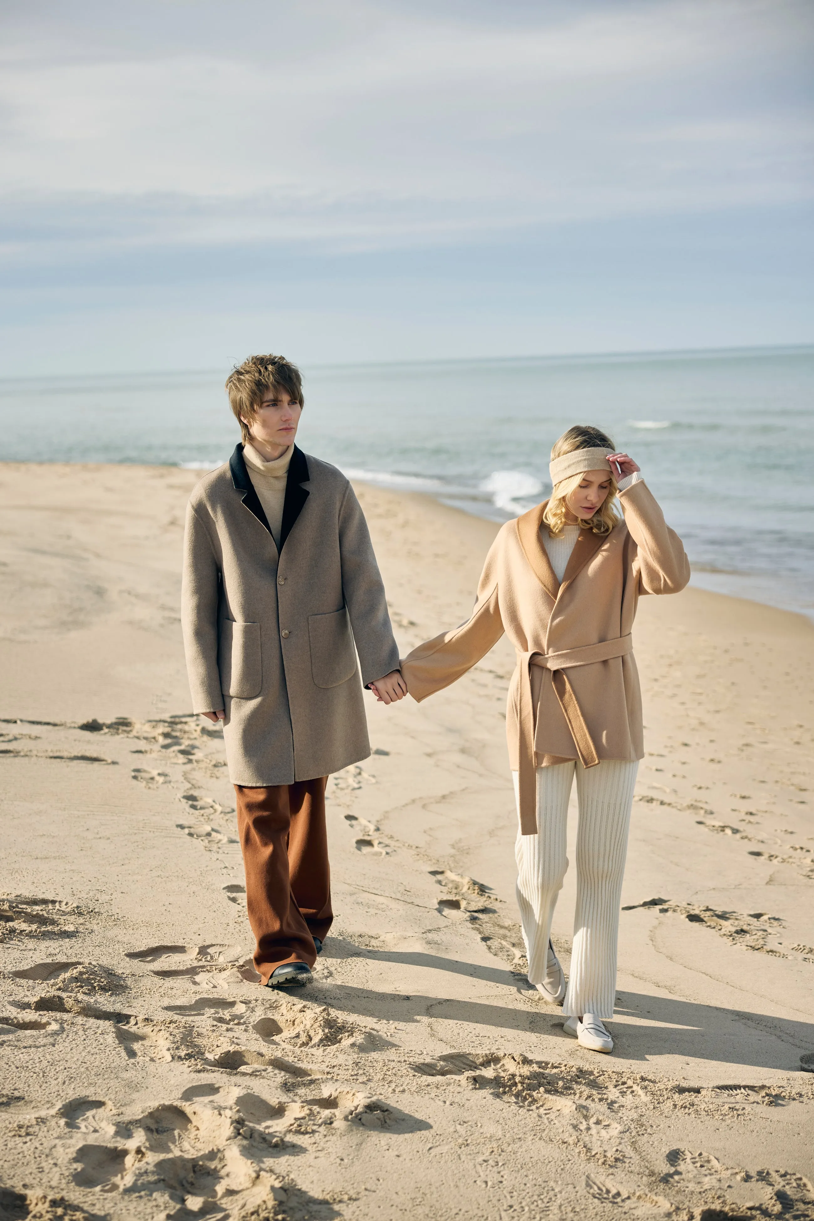 Shawl Lapel Collar Short Coat