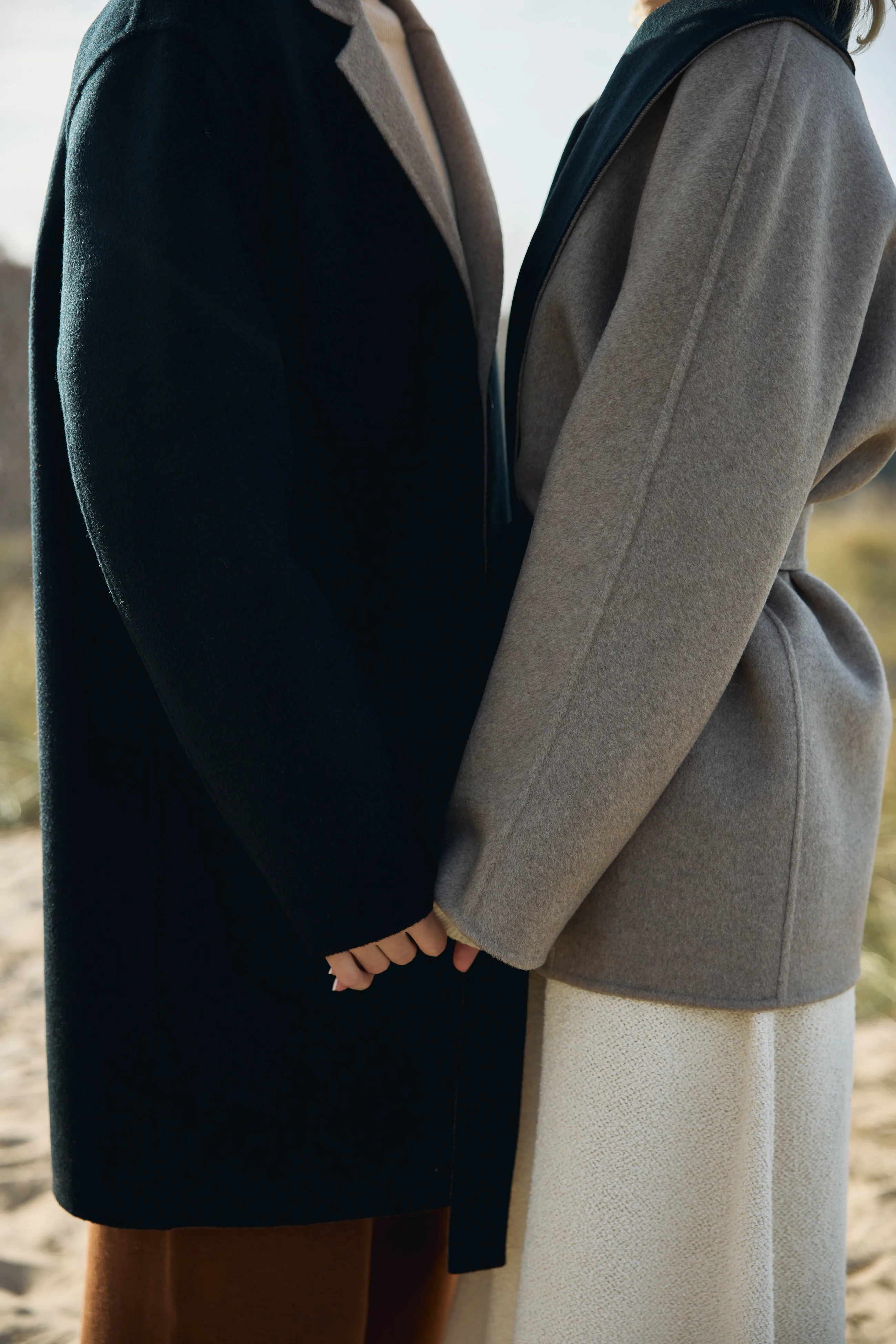 Shawl Lapel Collar Short Coat