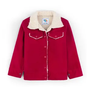 Shocking Pink Corduroy Jacket
