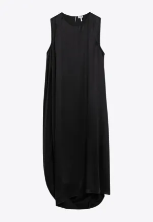 Silk Midi Dress