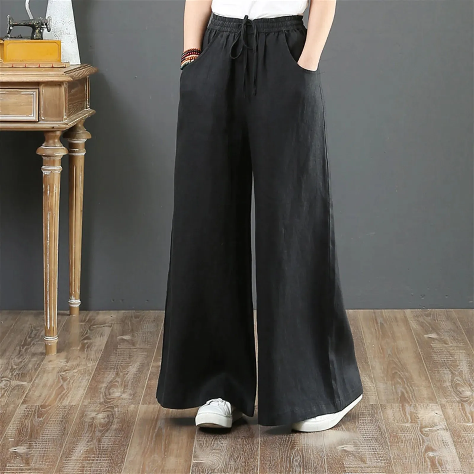 Skylar | Casual Wide Leg Pants
