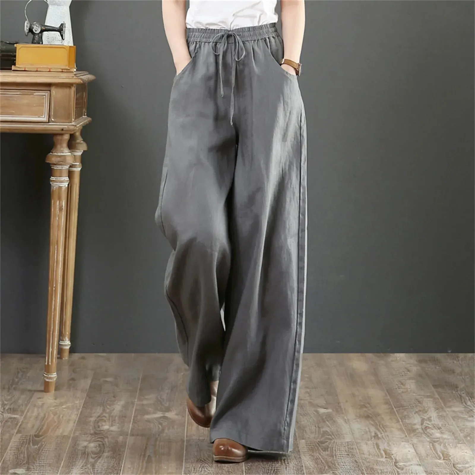 Skylar | Casual Wide Leg Pants