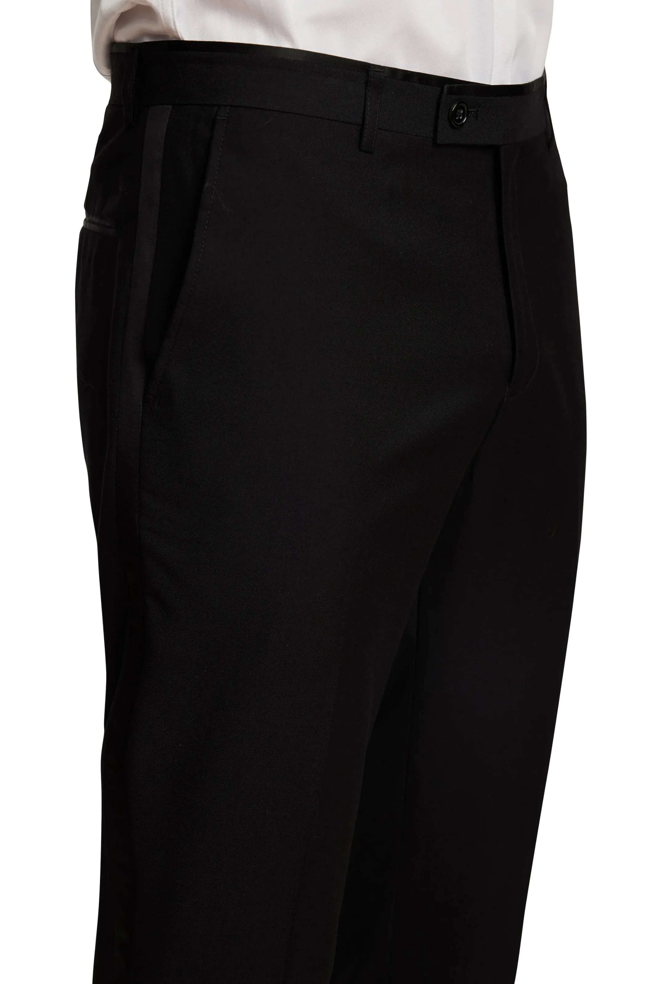 Sloane Tuxedo Pants - Black