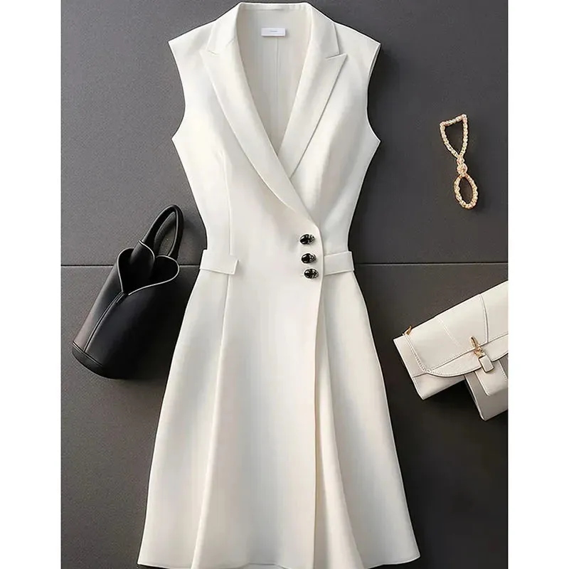 Spring 2025  Fashion Leisure Suit Dress