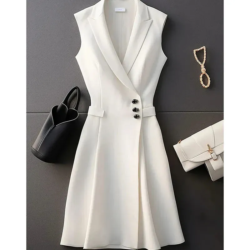 Spring 2025  Fashion Leisure Suit Dress