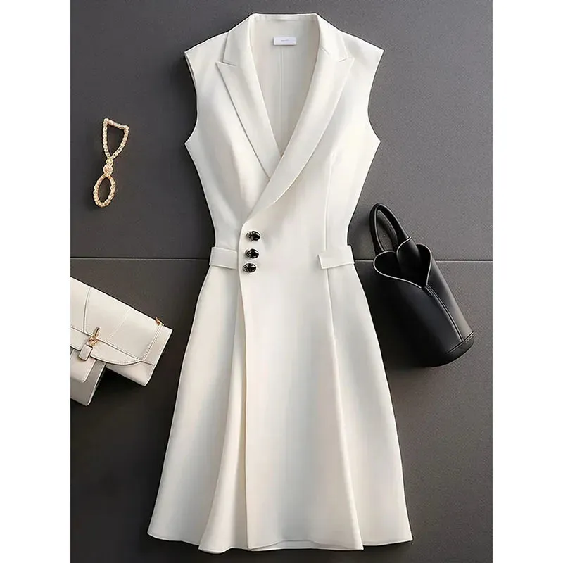 Spring 2025  Fashion Leisure Suit Dress