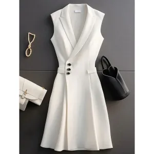 Spring 2025  Fashion Leisure Suit Dress