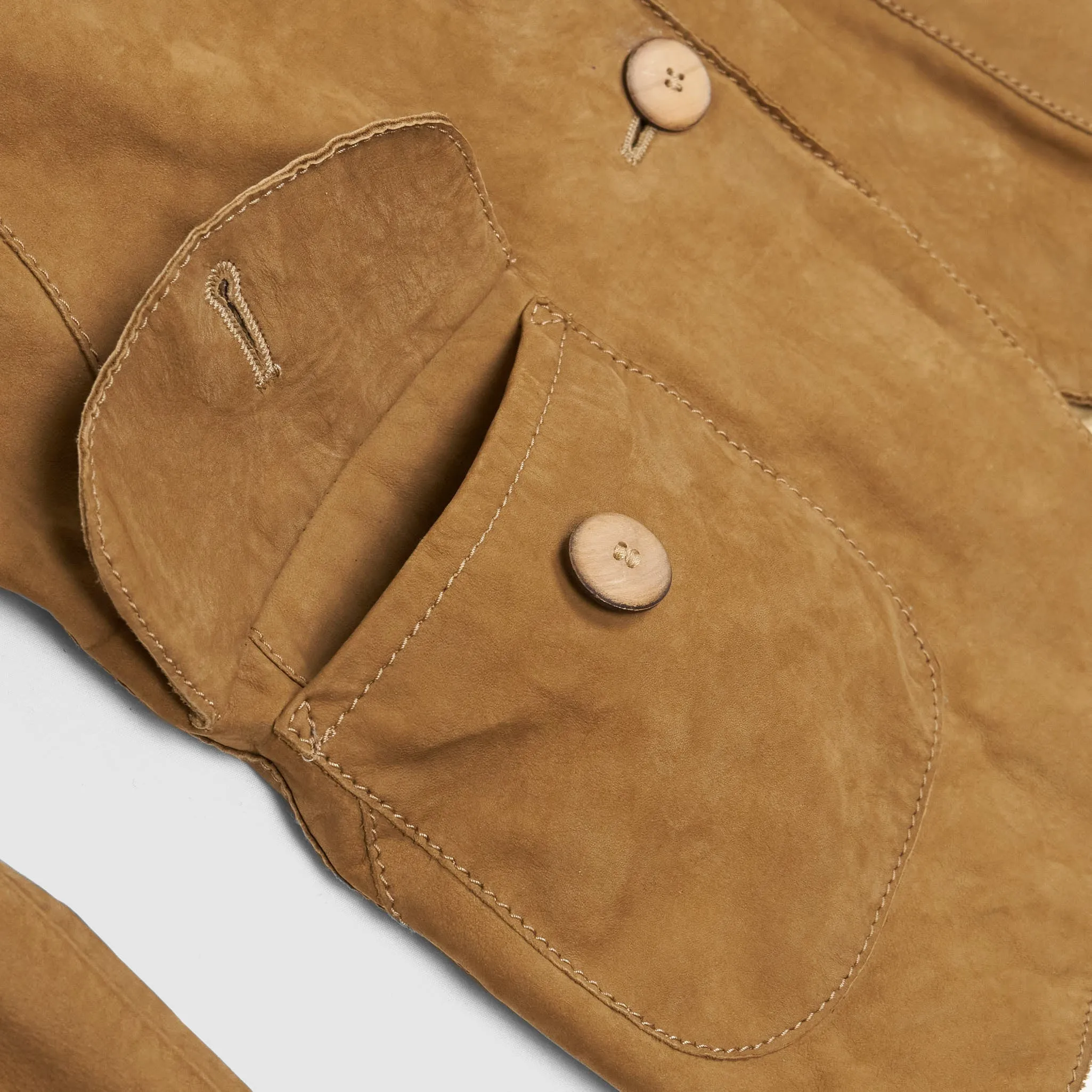 Stewart Ladies Roughout Leather Blazer