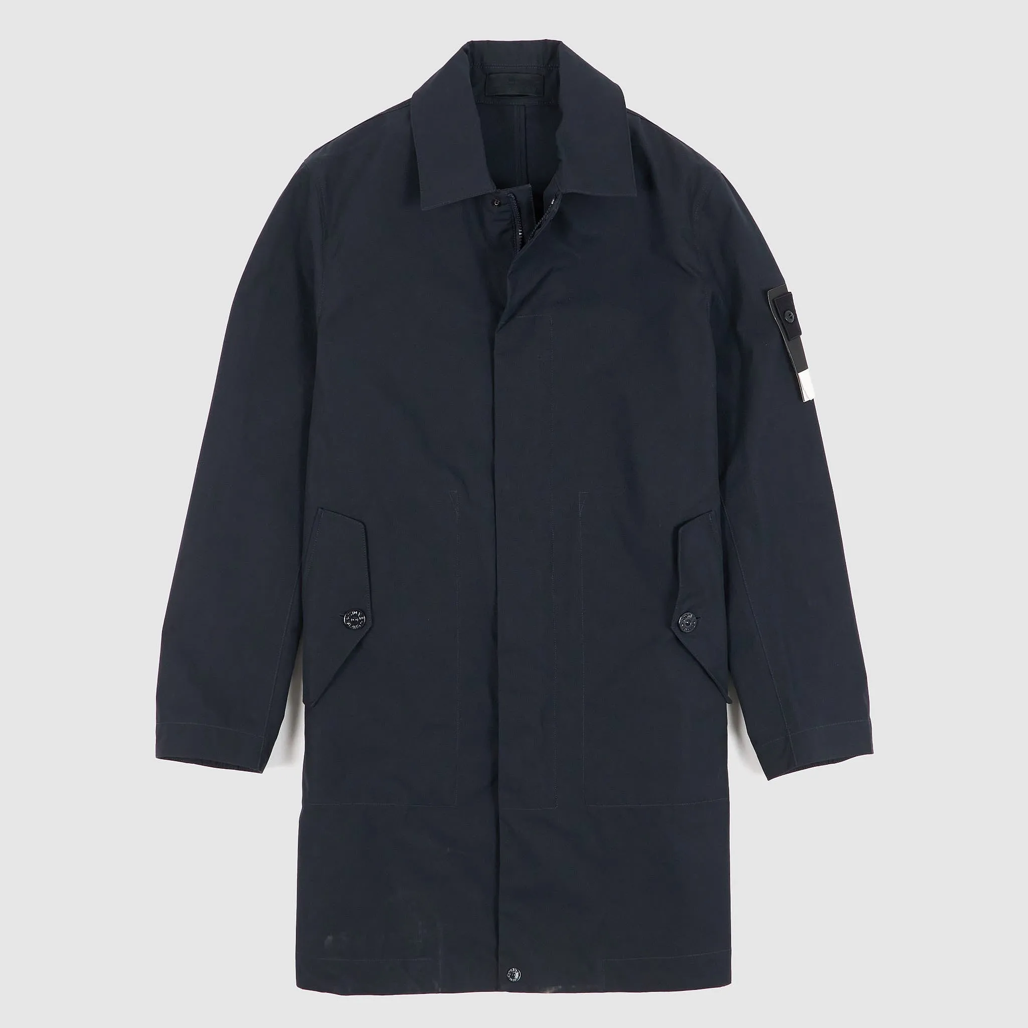 Stone Island Ghost Piece Weatherproof Trench Coat