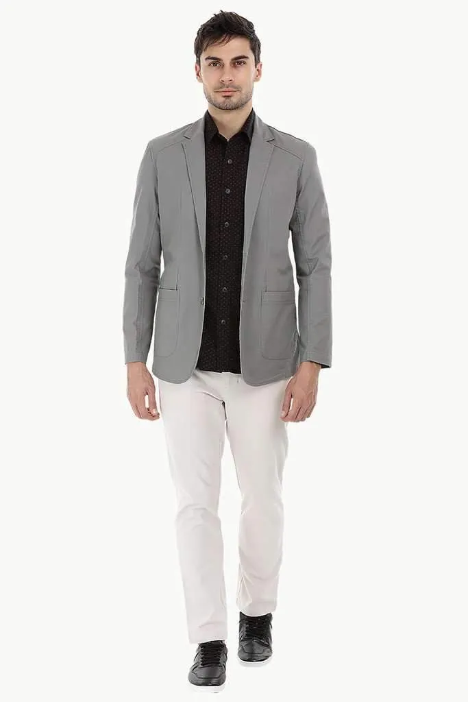 Suave Twill Casual Blazer
