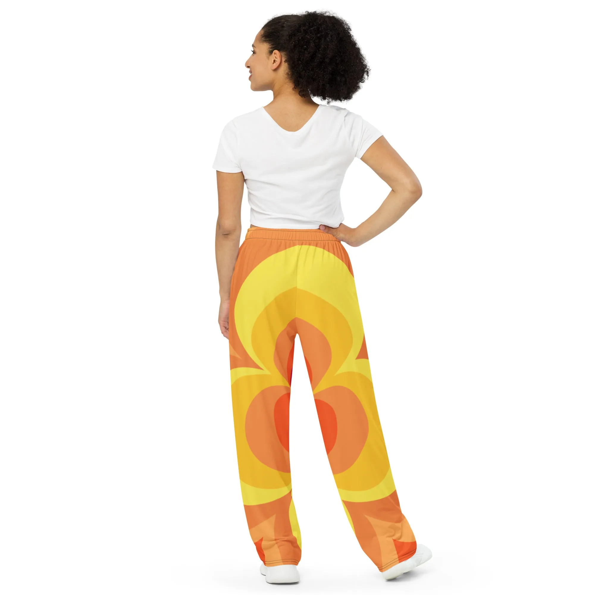 Sunny Flower 2 Unisex Pants - OG Hippie Chick