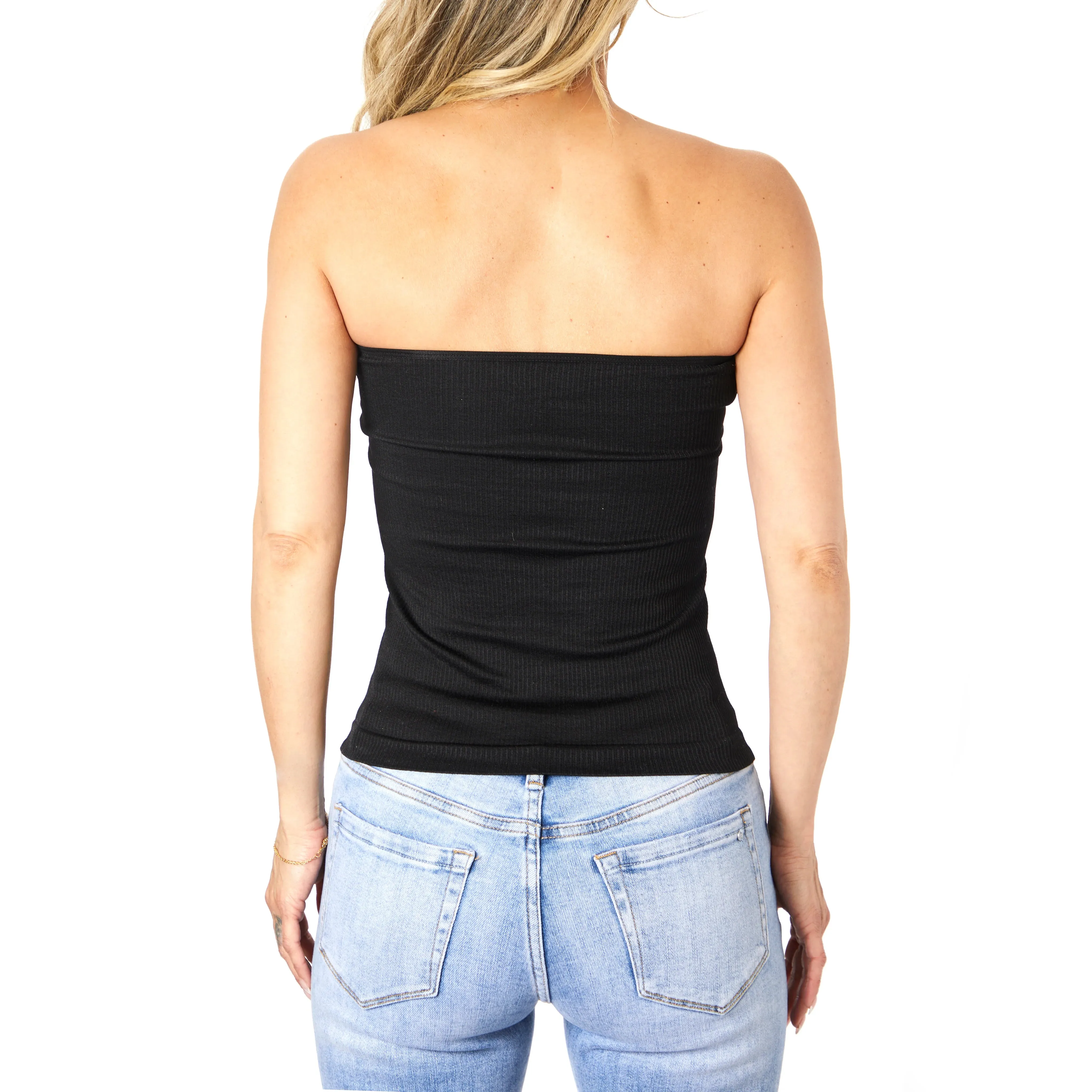 Suzette Long Knotted Front Tube Top