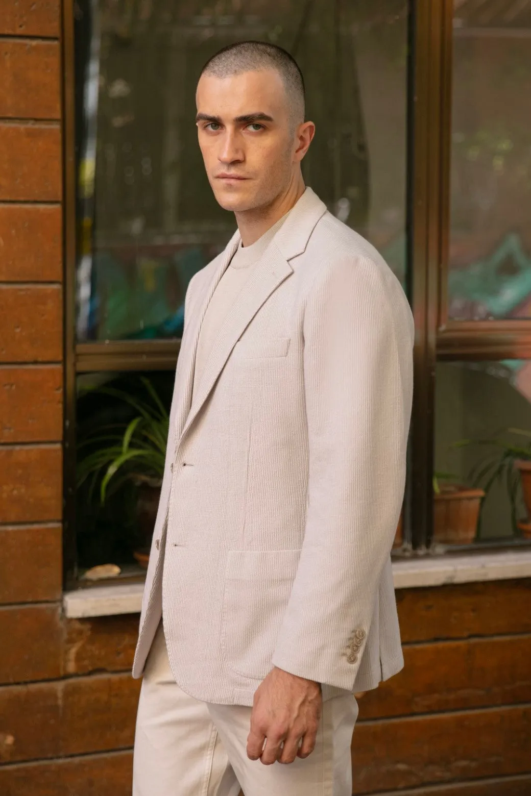 TEXTURED BLAZER