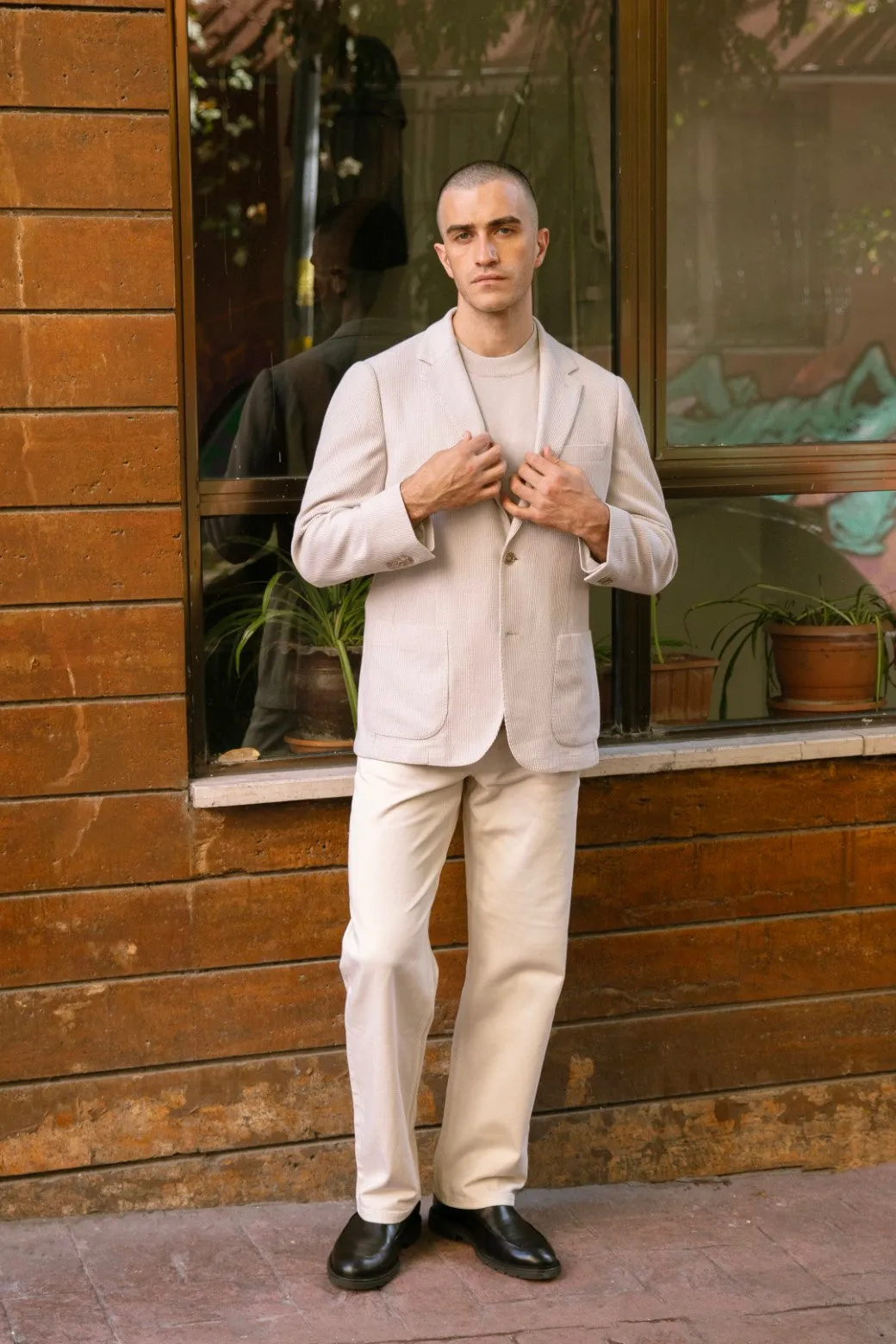 TEXTURED BLAZER