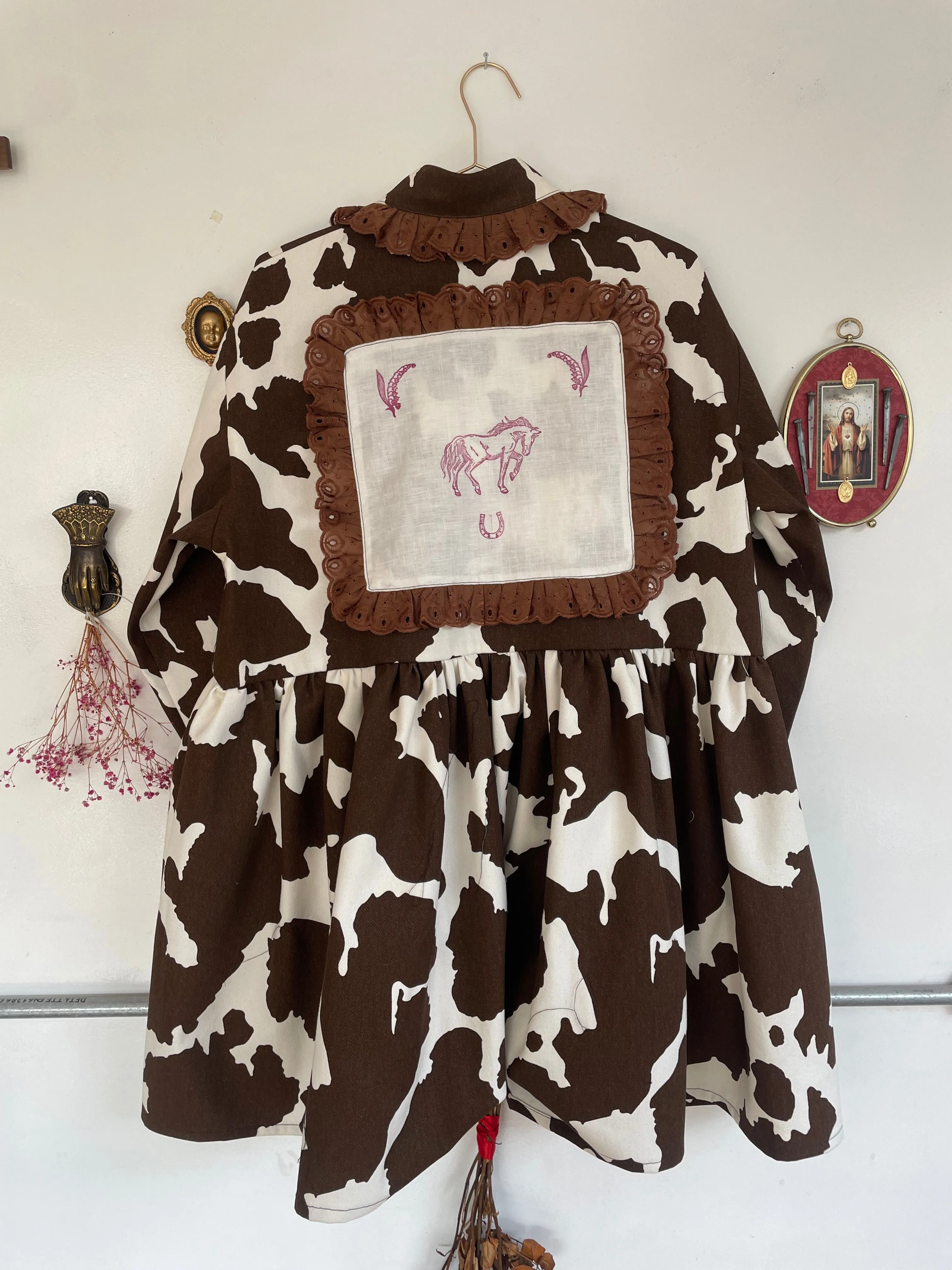 The Baudelaire Shirt dress in cowboy Denim size XXL