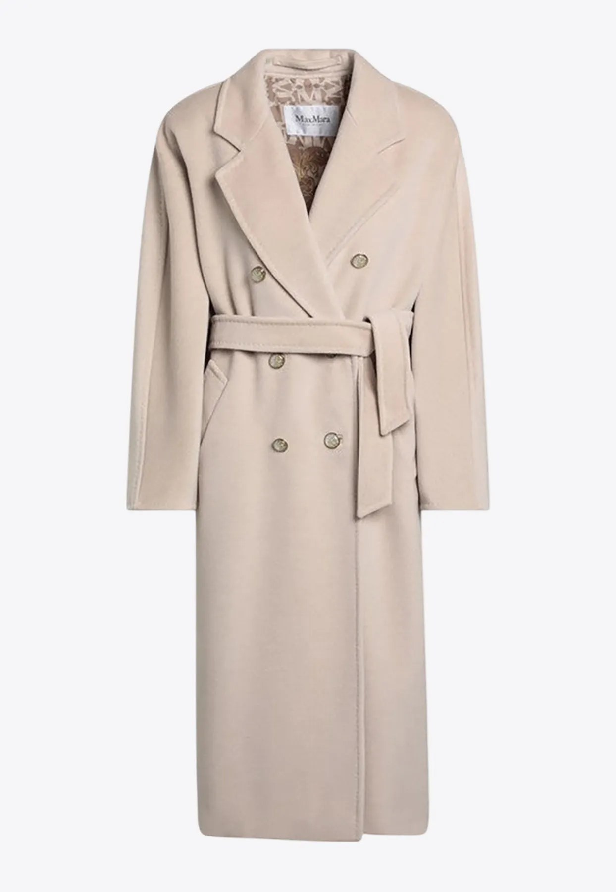 Ticino Double-Breasted Wool and Cashmere Coat