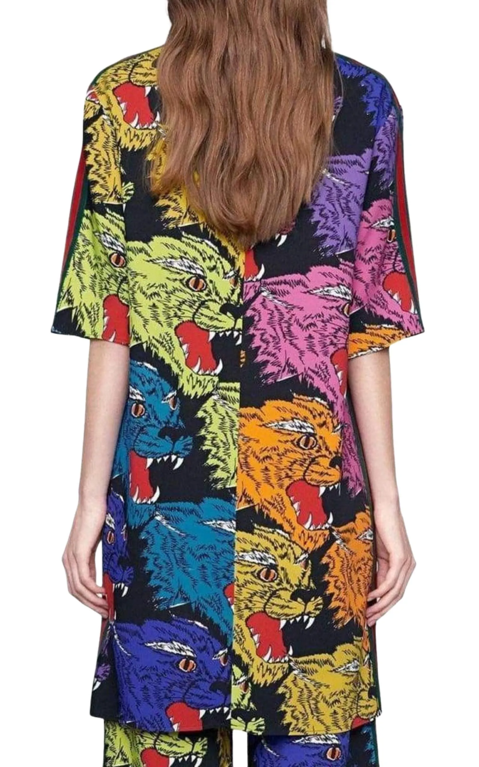 Tiger Face Tunic Dress