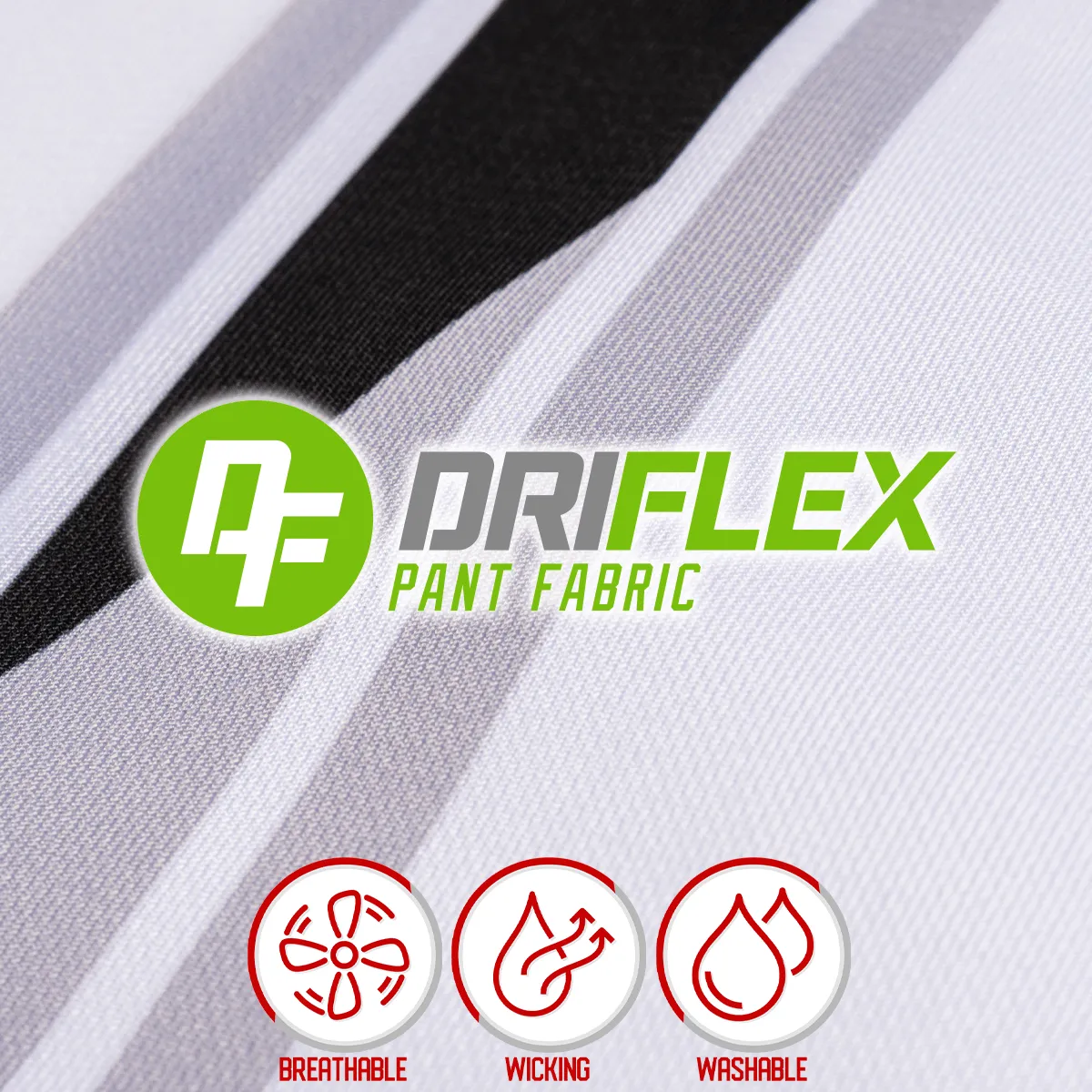 Triton Elite Athletic Cut Tapered Baseball Pant (White)