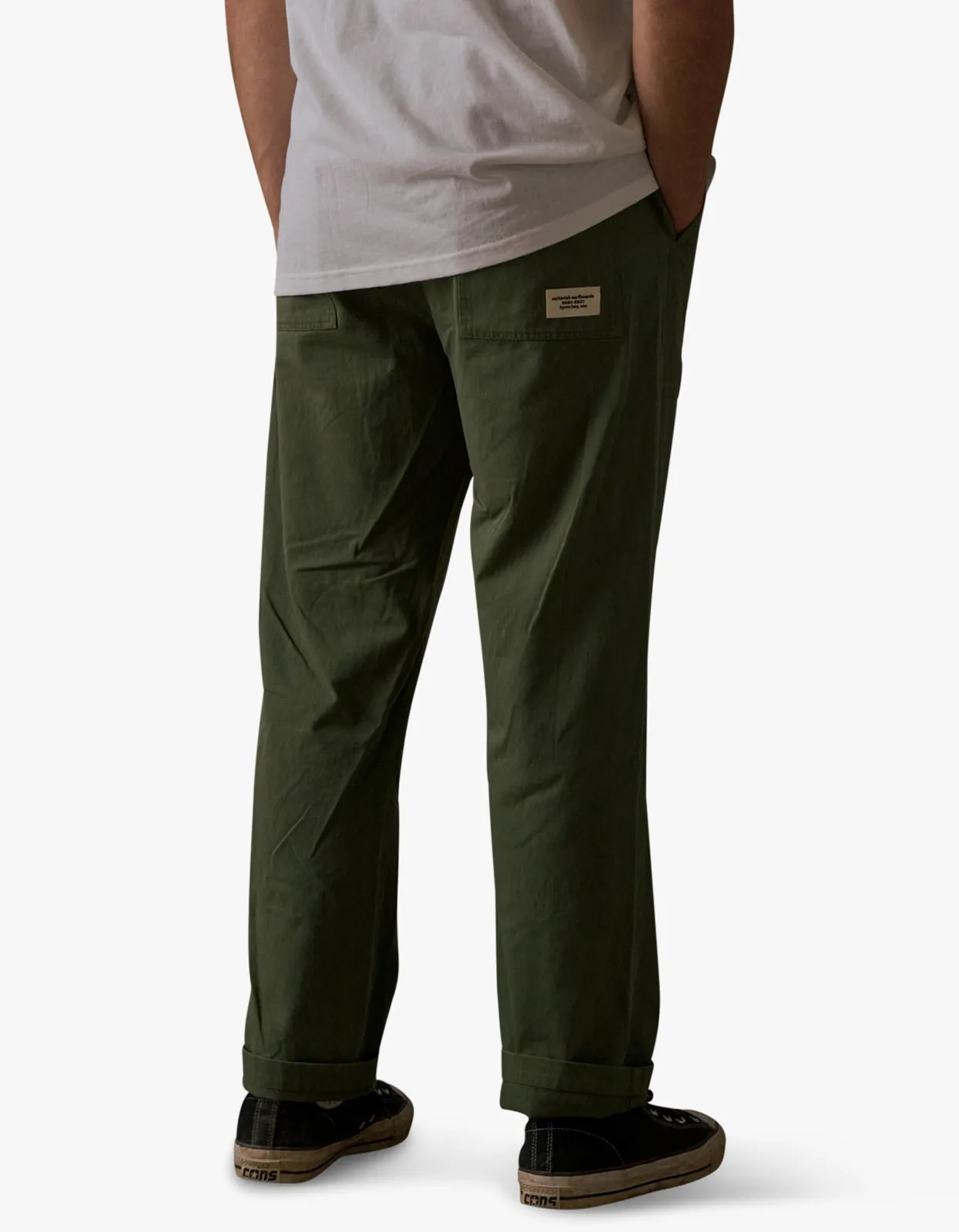Twill Pants - Green