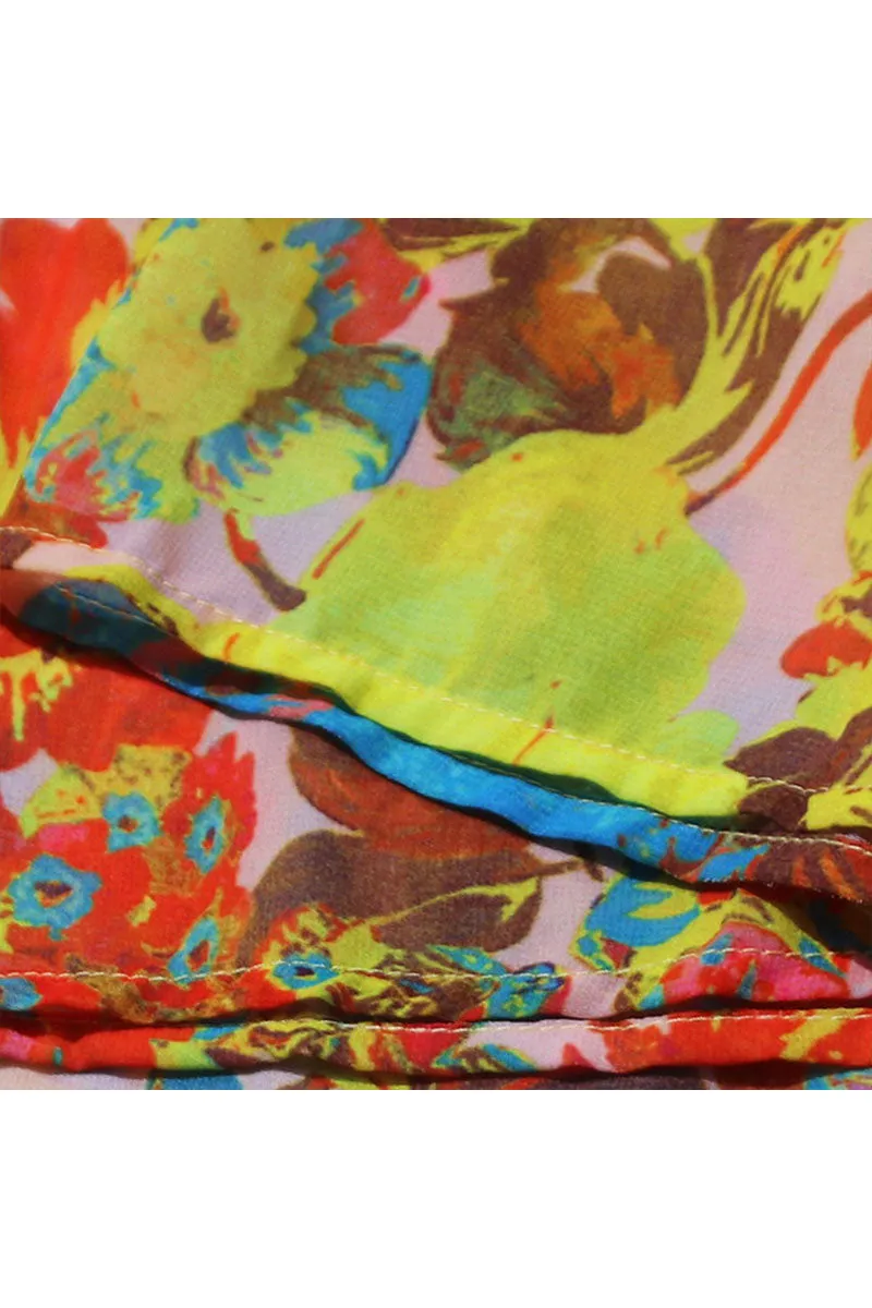 UF0287 Chiffon Pants Set