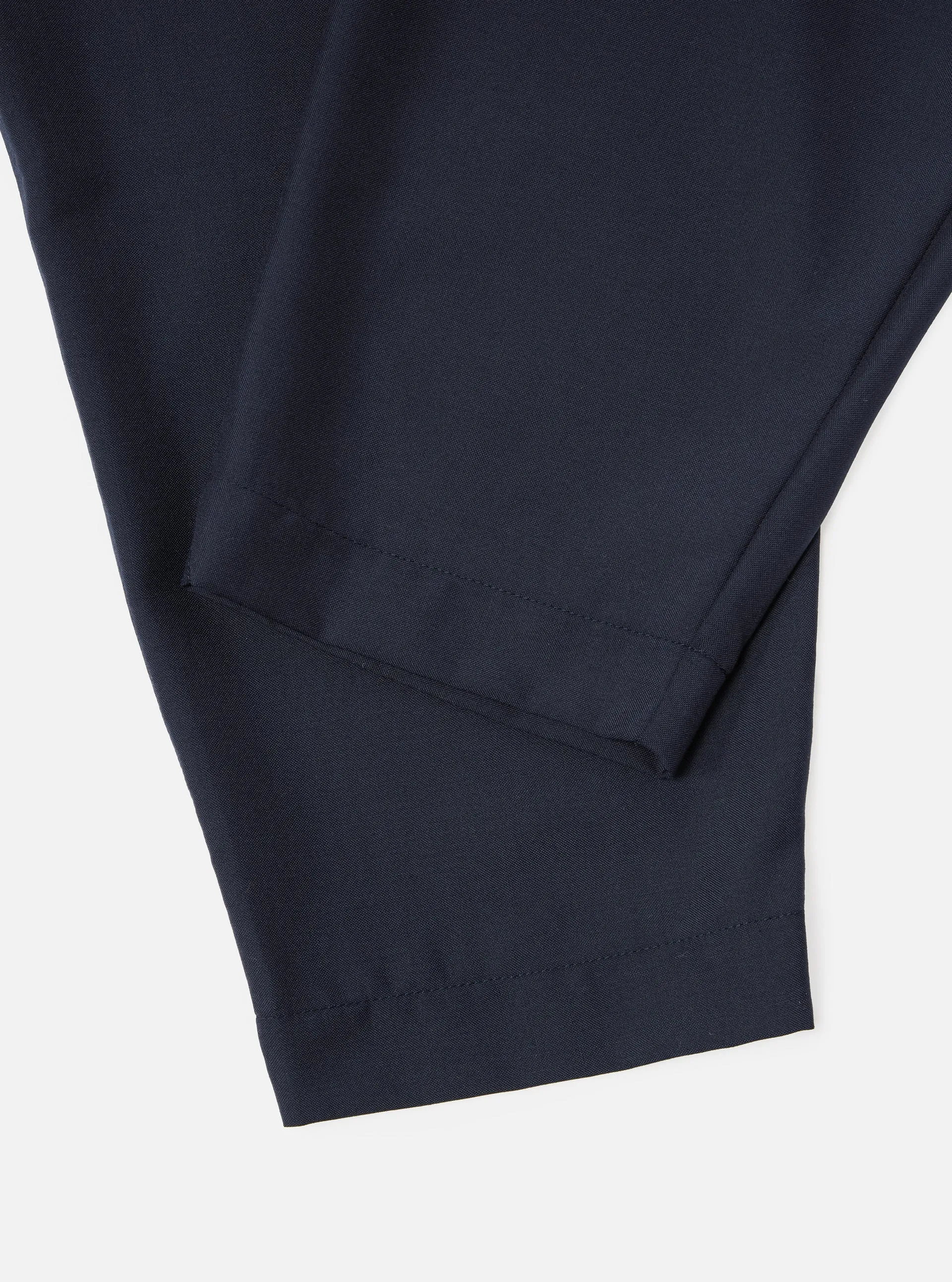 Universal Works - Pleated Track Pant - Navy