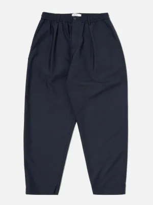 Universal Works - Pleated Track Pant - Navy