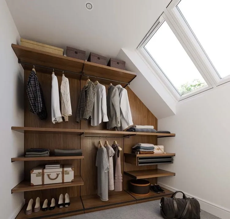 VELUX GPLS 2070 2-in-1 Double Glazed White Painted Top-Hung Window