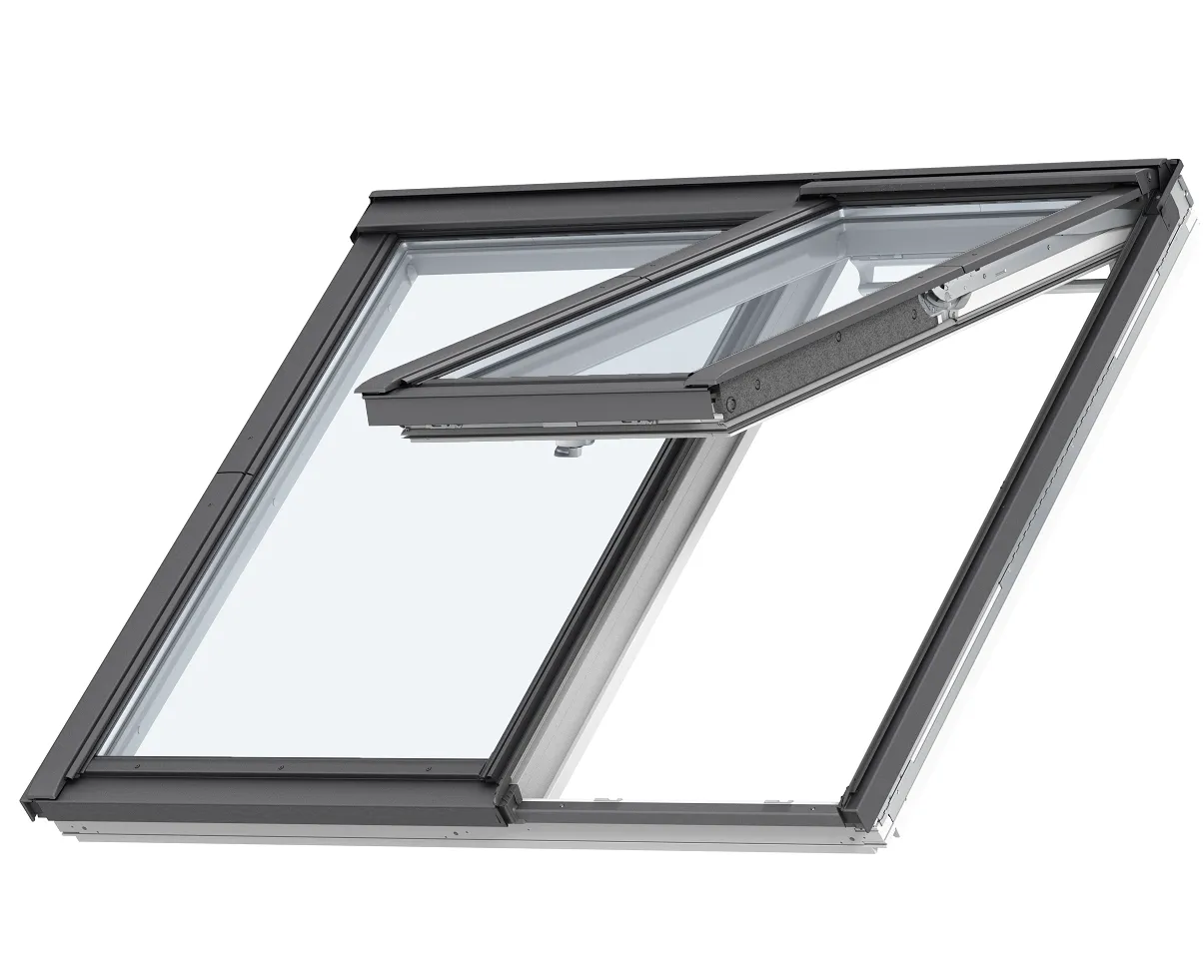VELUX GPLS 2070 2-in-1 Double Glazed White Painted Top-Hung Window