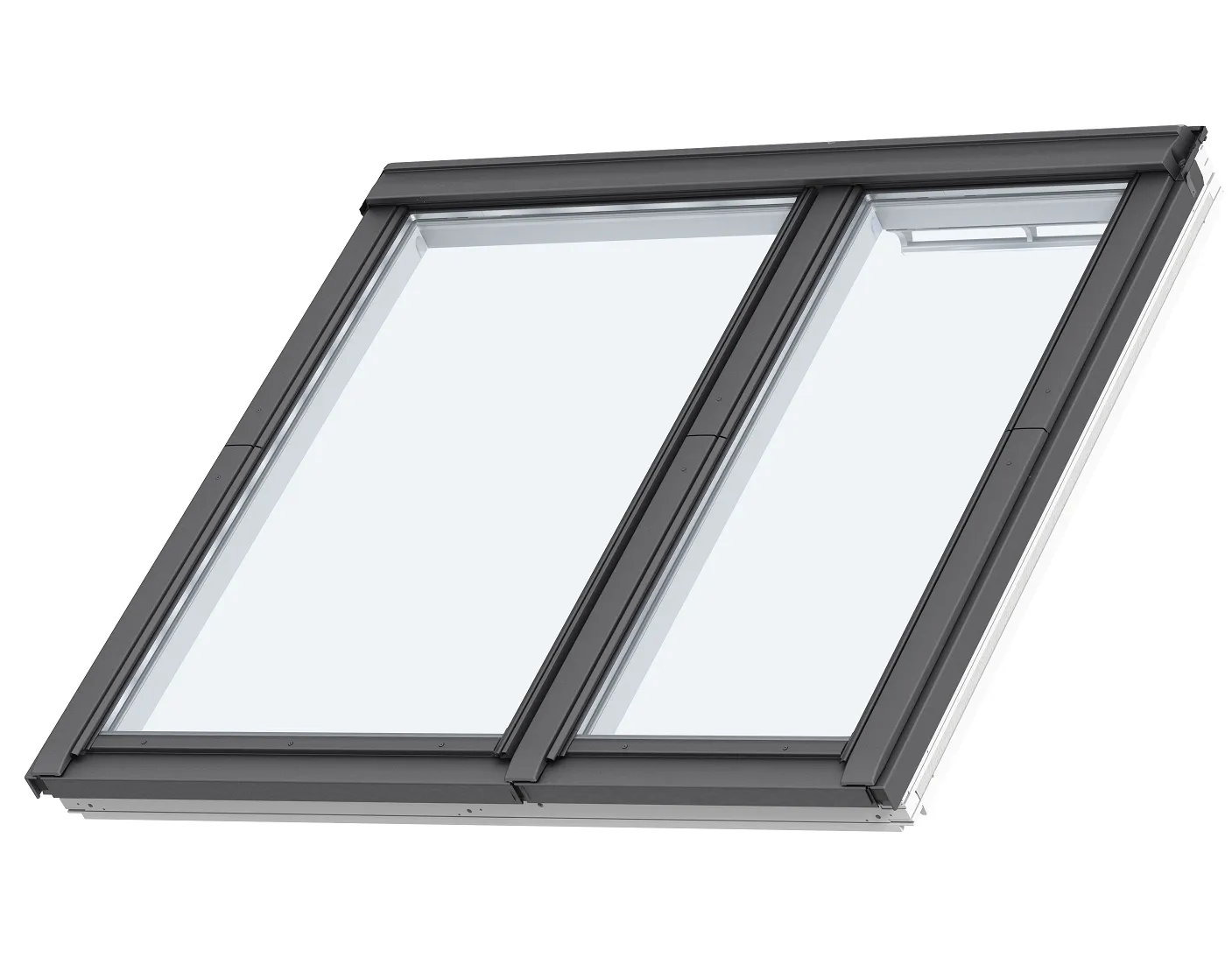VELUX GPLS FPK06 2070 2-in-1 Double Glazed Top-Hung Window (155 x 118cm)