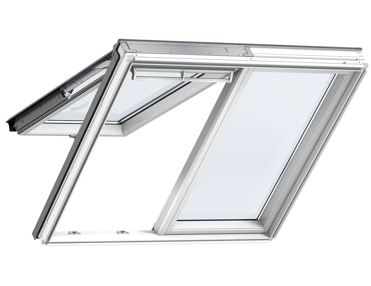 VELUX GPLS MMK08 2070 2-in-1 Double Glazed Top-Hung Window (151 x 140cm)