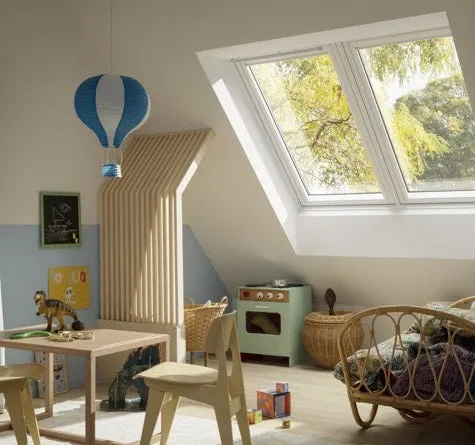 VELUX GPLS MMK08 2070 2-in-1 Double Glazed Top-Hung Window (151 x 140cm)