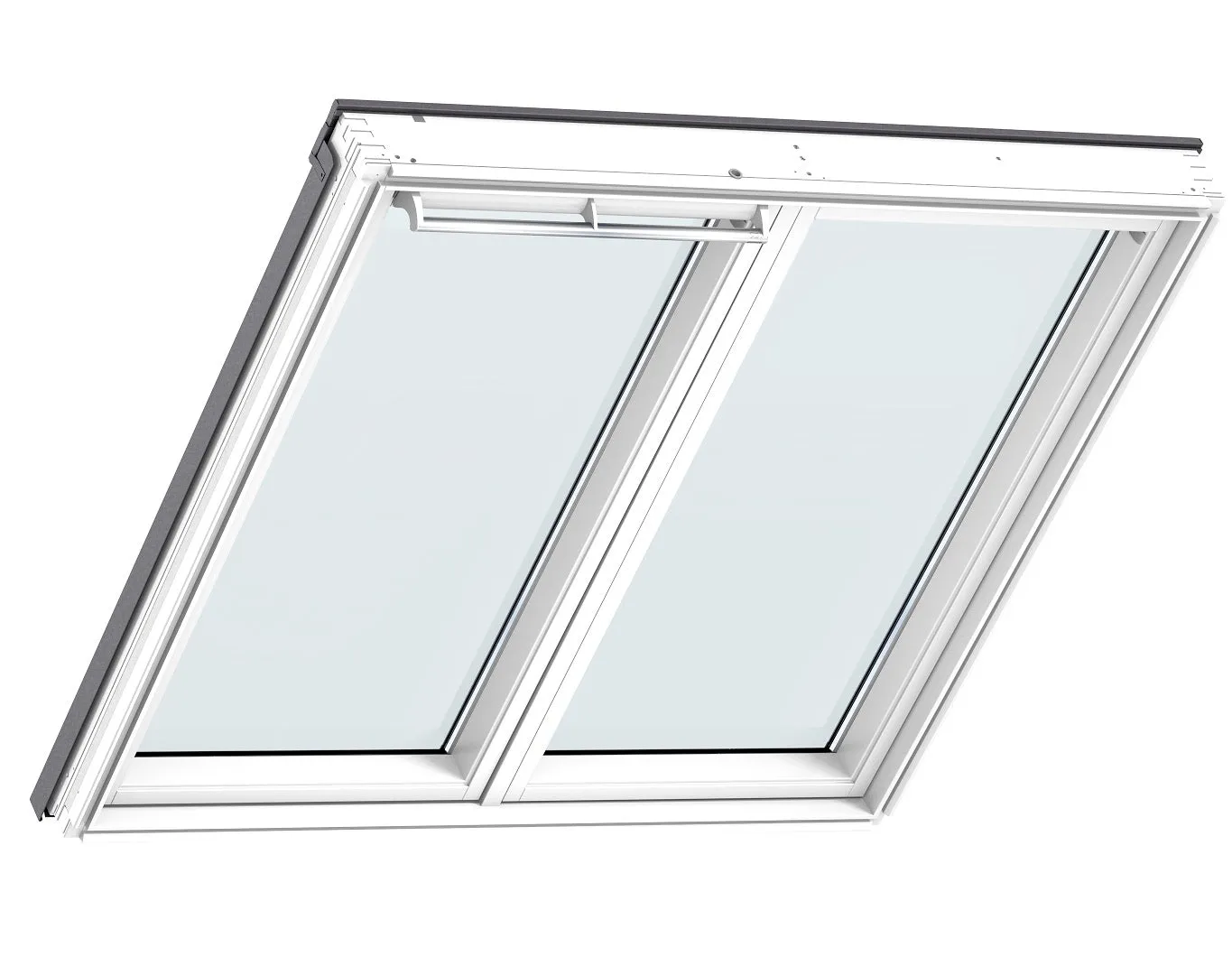 VELUX GPLS MMK08 2070 2-in-1 Double Glazed Top-Hung Window (151 x 140cm)