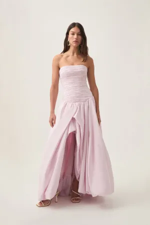 Violette Bubble Hem Maxi Dress