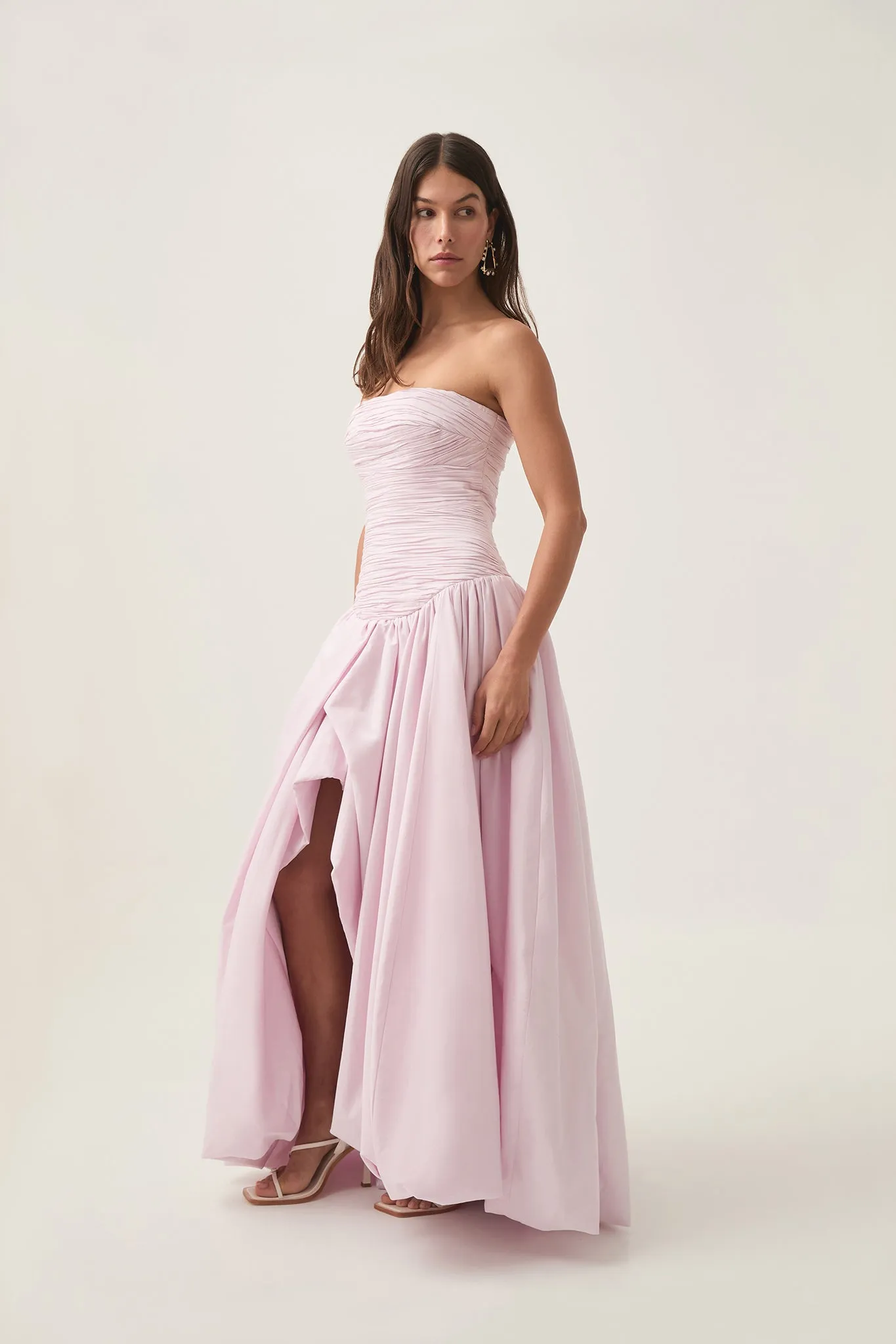 Violette Bubble Hem Maxi Dress