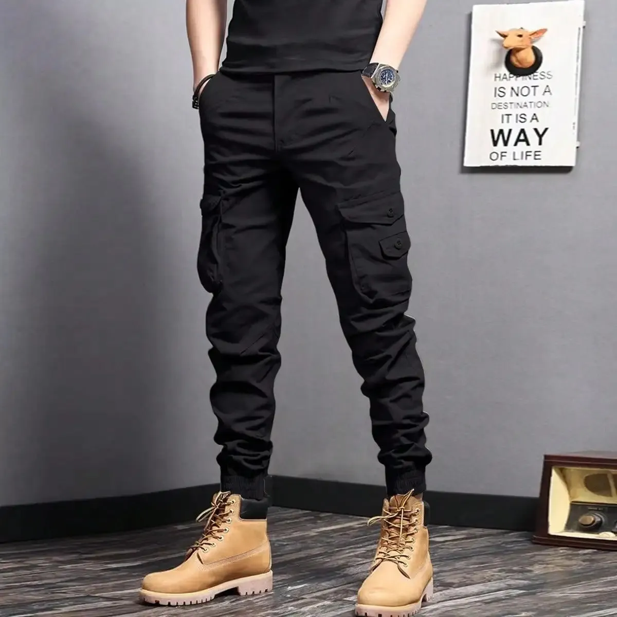 Wallace | Functional & Stylish Tapered Cargo Pants