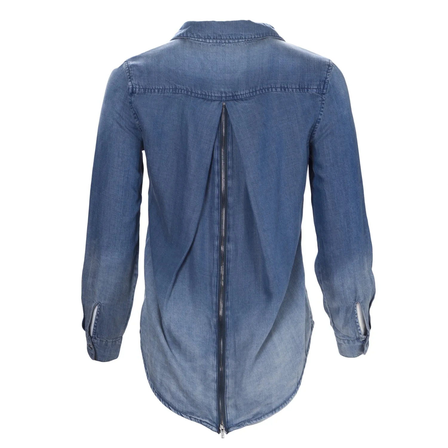 WALTER BAKER Women's Chambray Libi Top W52119 $148 NEW
