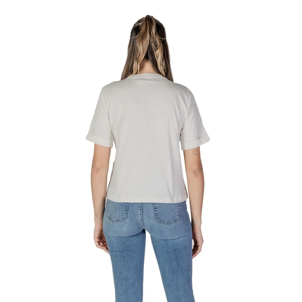 White Cotton Tops & T-Shirt