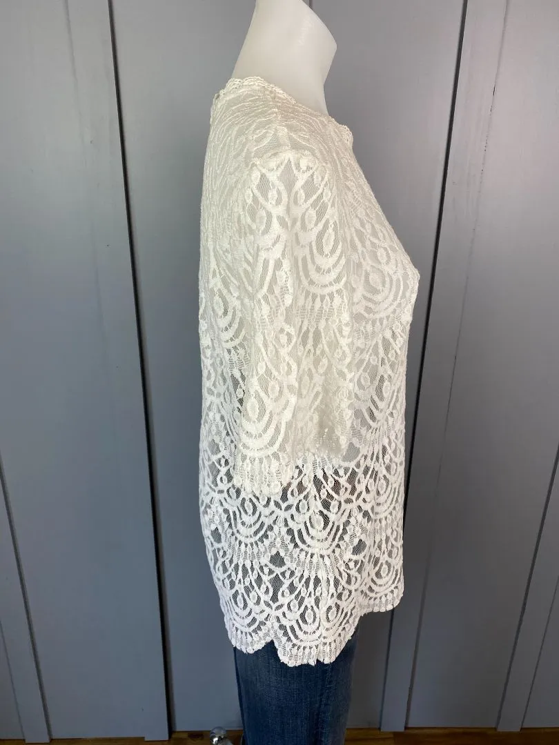 White Decjuba Tops, L